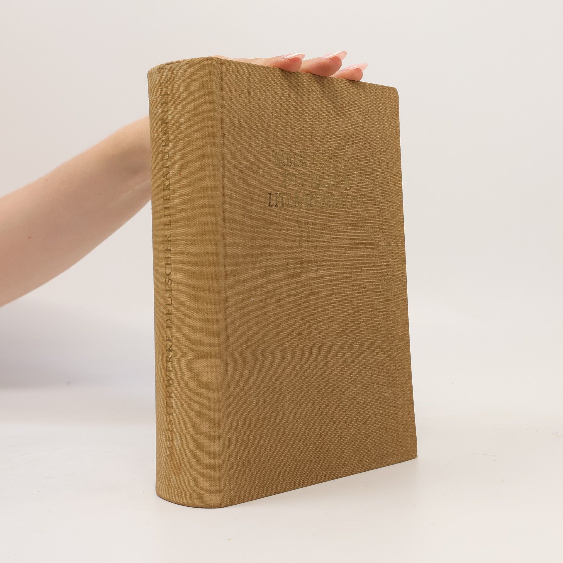 Kolektiv autorů Meisterwerke Deutscher Literaturkritik I.