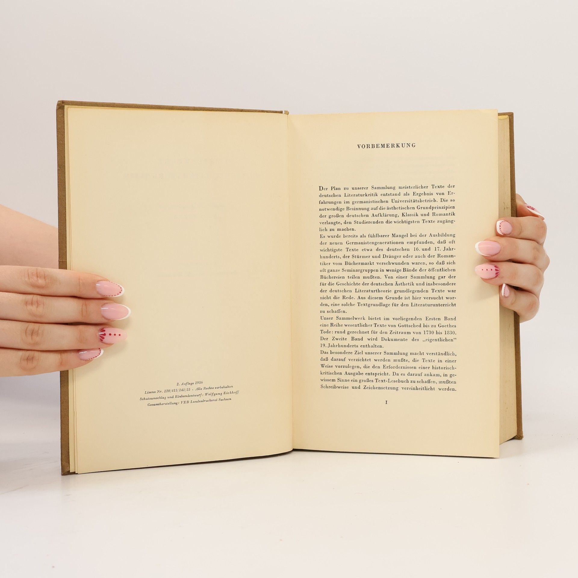 Kolektiv autorů Meisterwerke Deutscher Literaturkritik I.