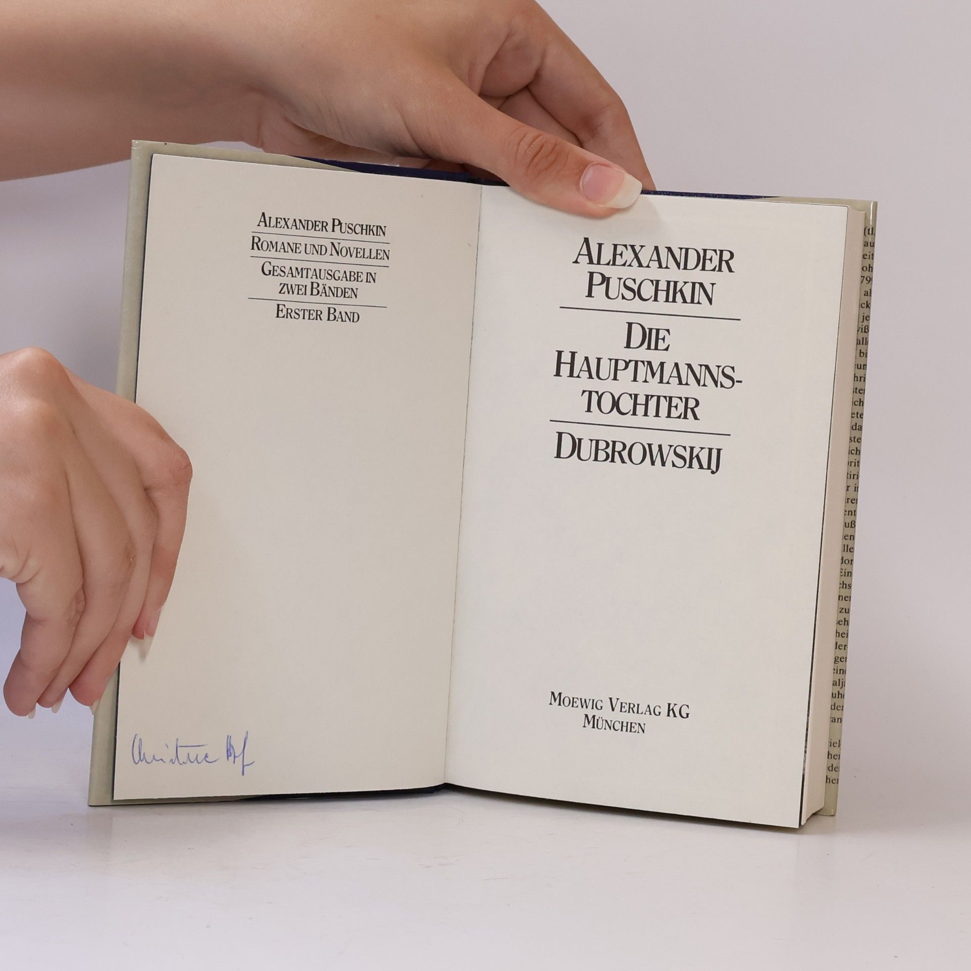Alexander Pushkin Die Hauptmannstochter