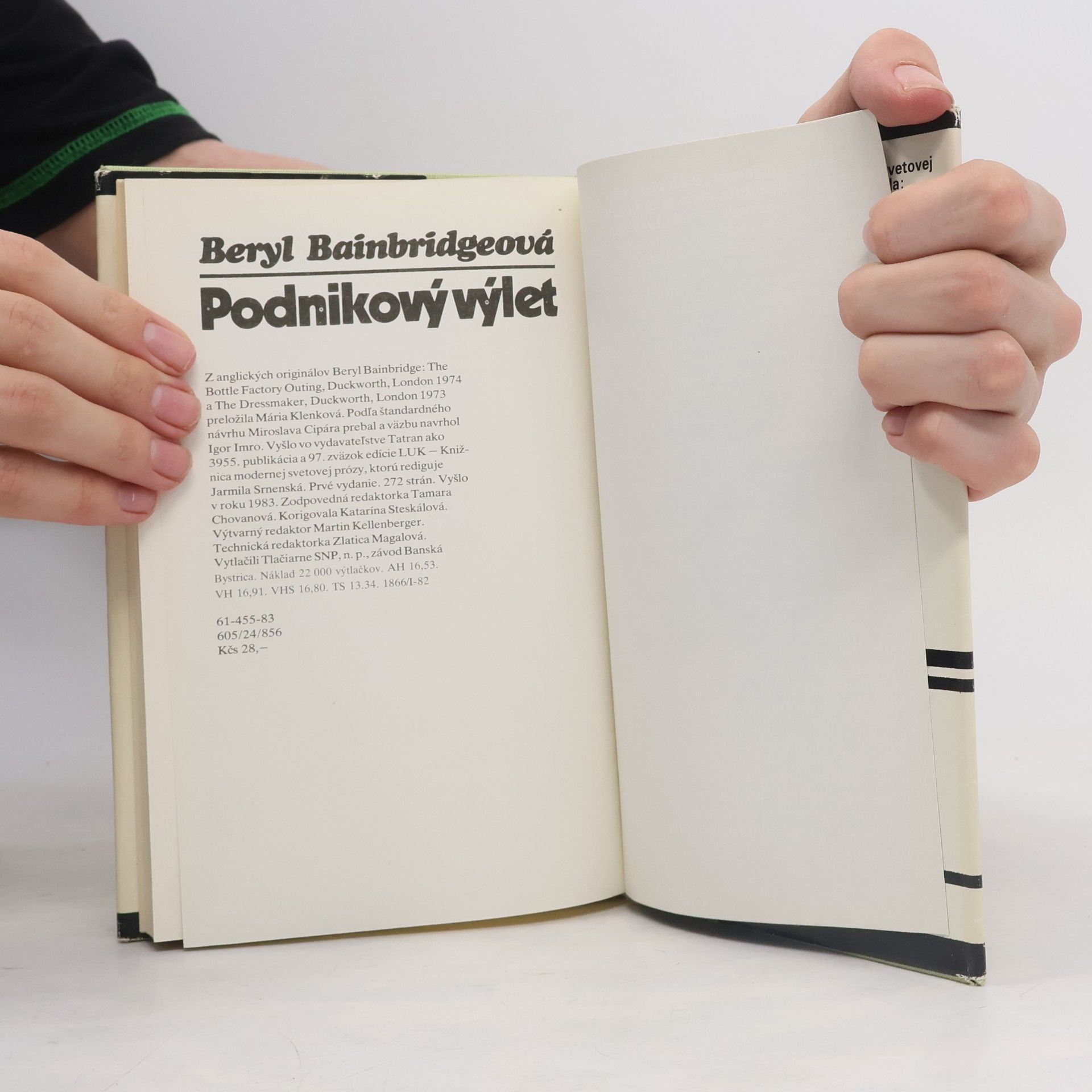Beryl Bainbridge Podnikový výlet