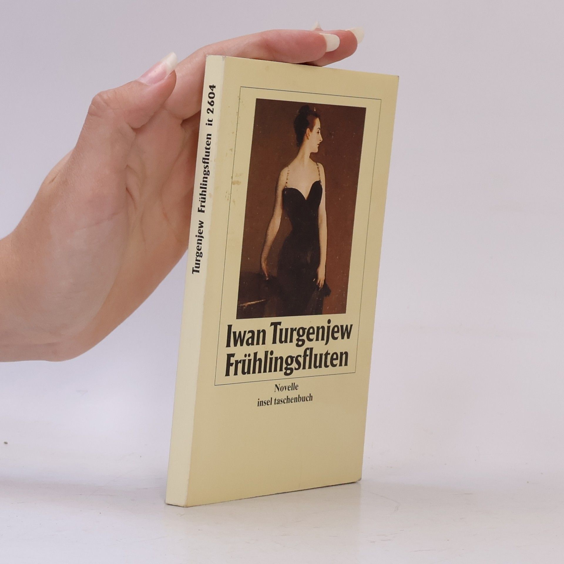 Frühlingsfluten. Novelle