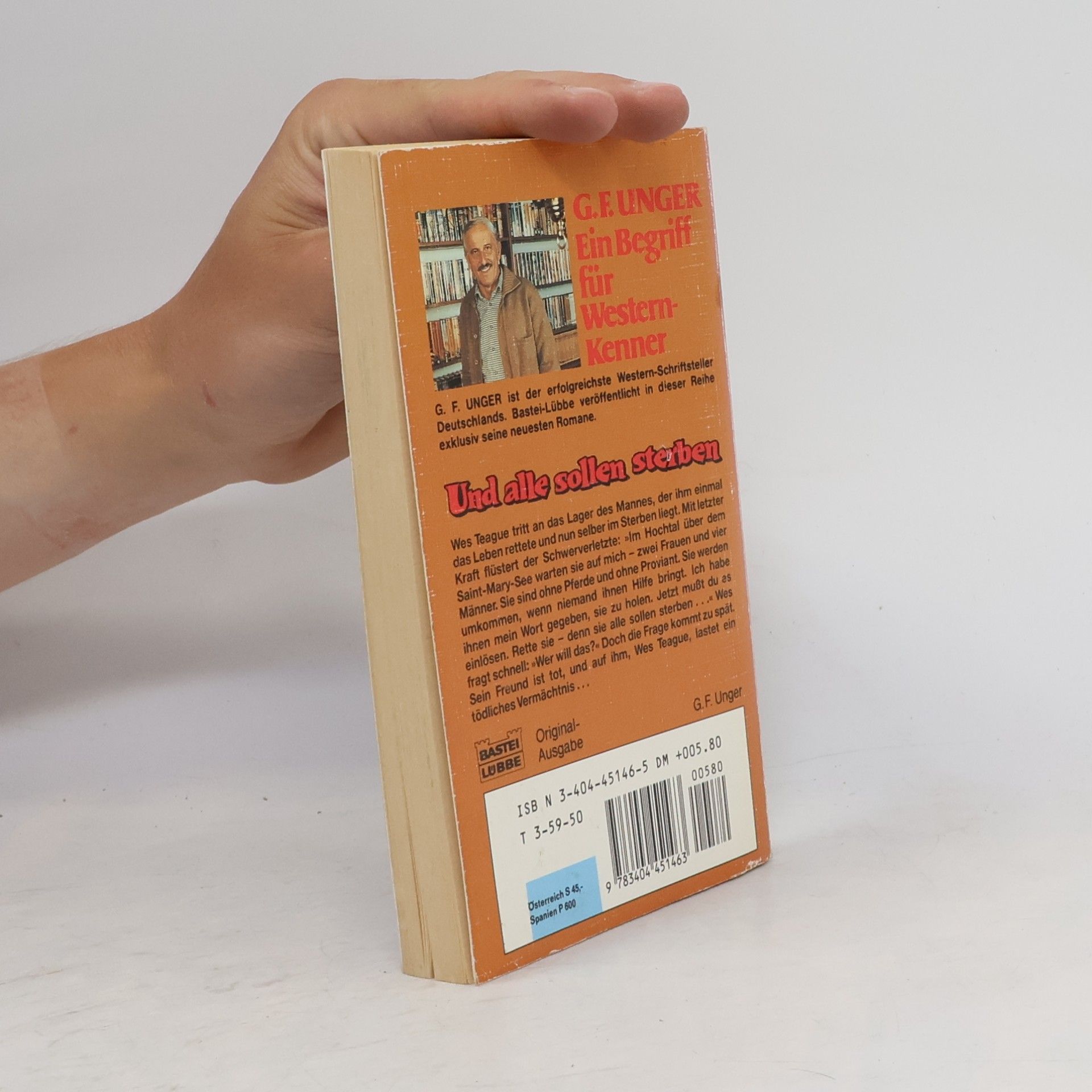 G. F. Unger G. F. Unger Neu. Bastei Lübbe Taschenbücher: Und alle sollen sterben
