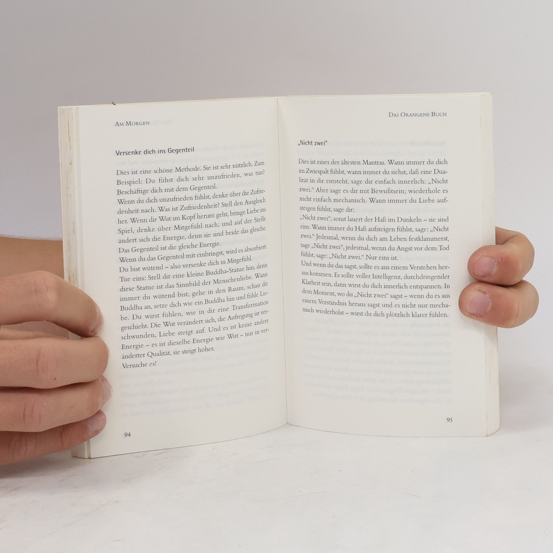 Collectif d'auteurs Das Orangene Buch: Die OSHO Meditationene für das 21. Jahrhundert