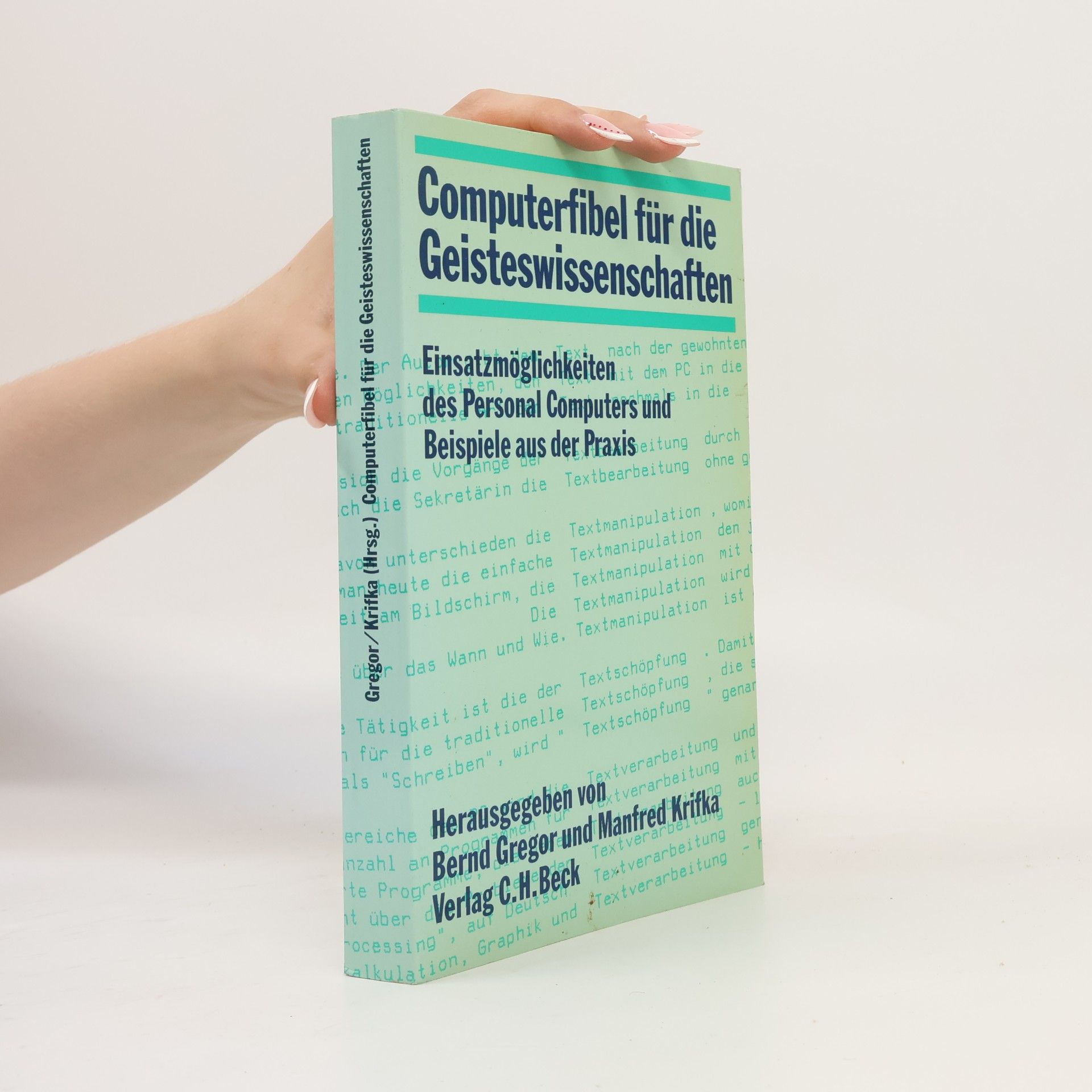 Computerfibel für die Geisteswissenschaften
