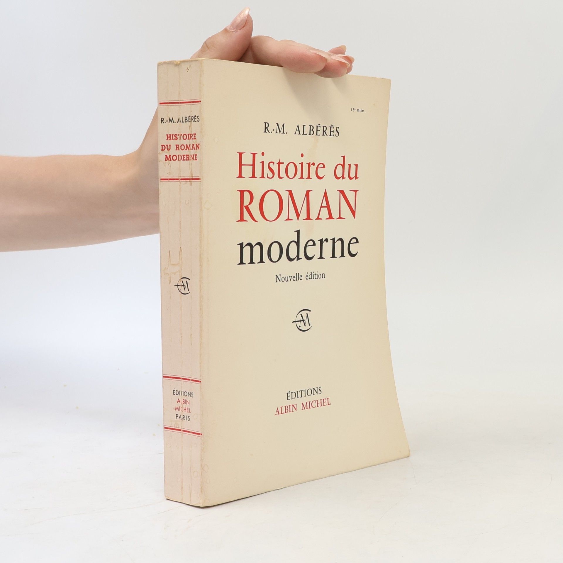 René Marill Albérès Histoire du roman moderne