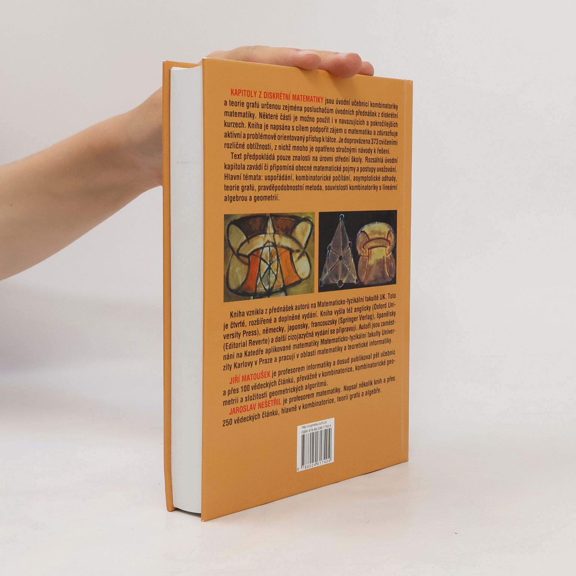 Jiří Matoušek Kapitoly z diskrétní matematiky