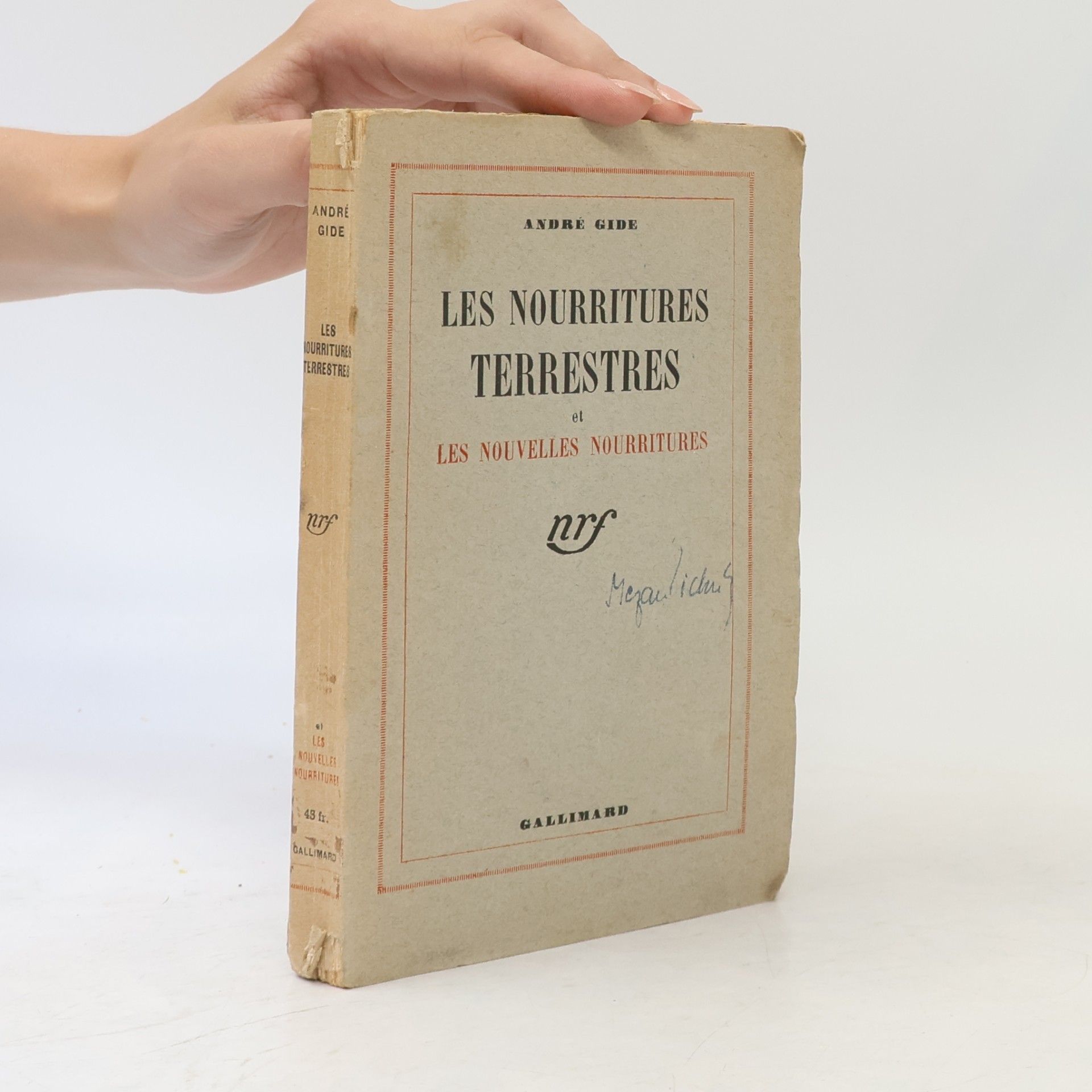 André Gide Les Nourritures Terrestres