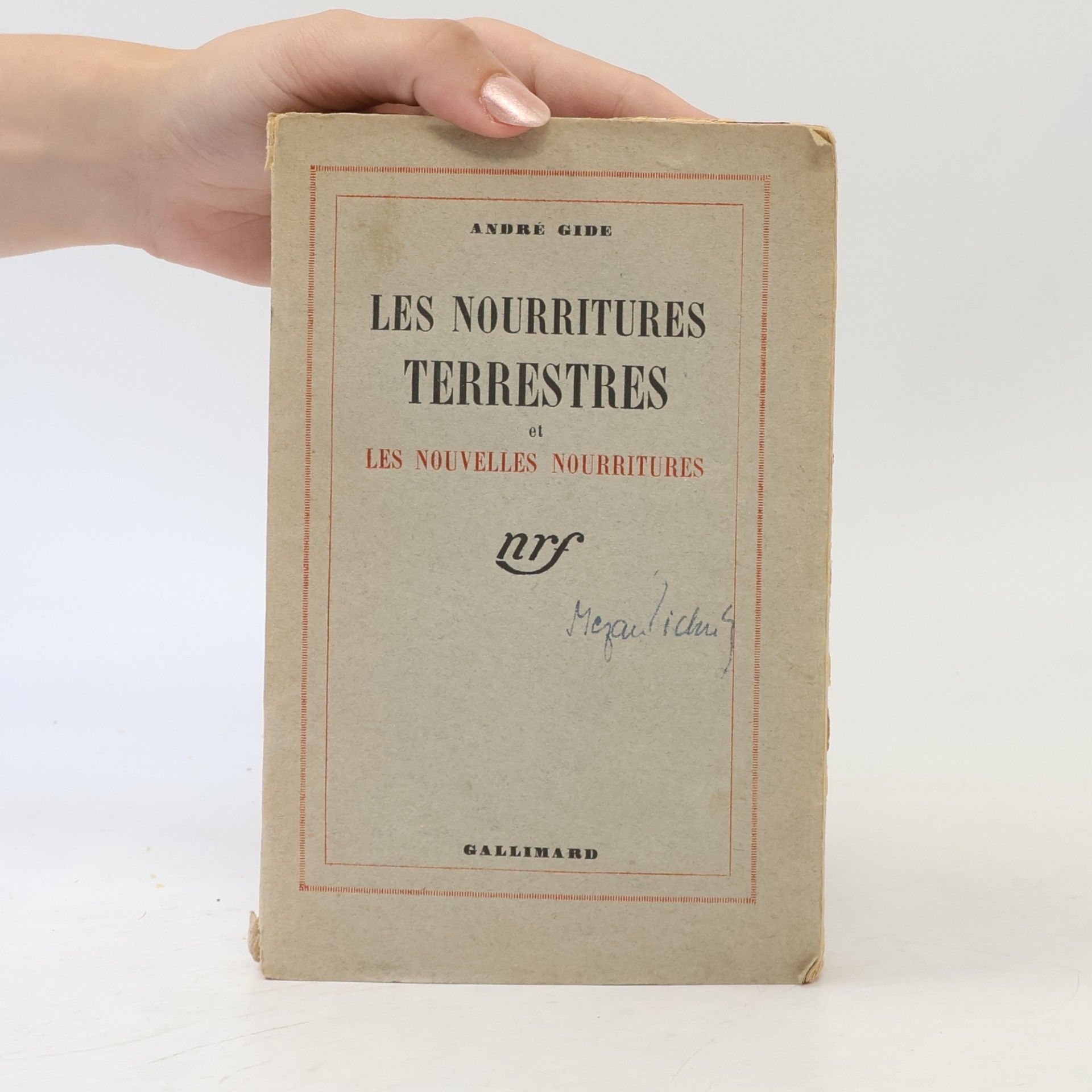 André Gide Les Nourritures Terrestres