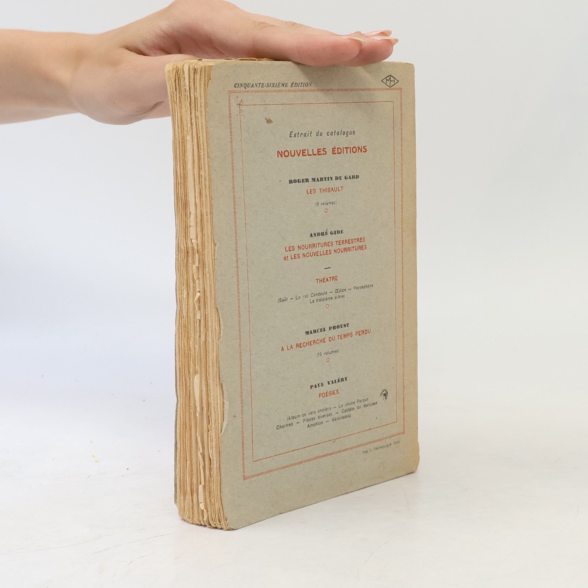 André Gide Les Nourritures Terrestres