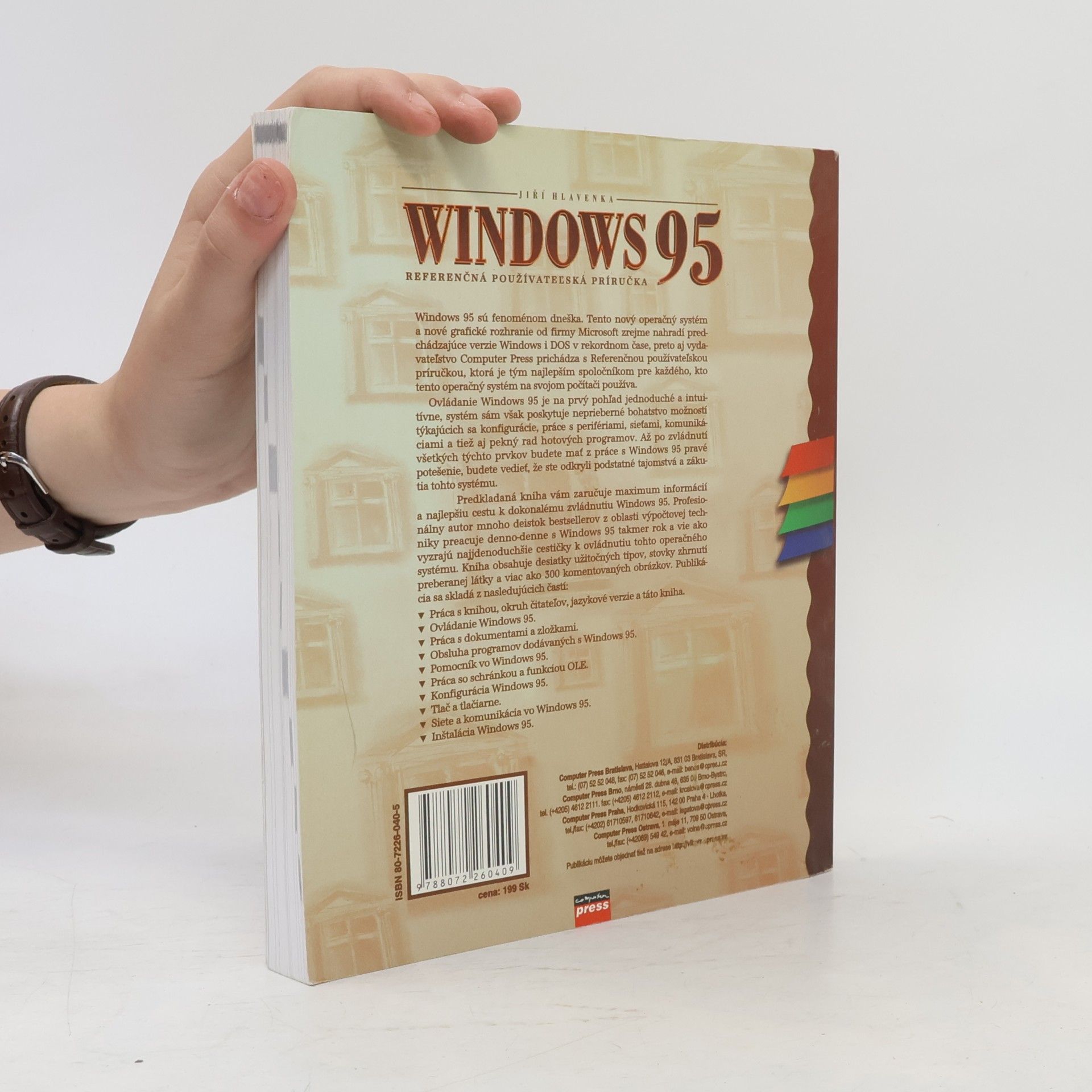Jiří Hlavenka Windows 95. Referenčná používatelská príručka