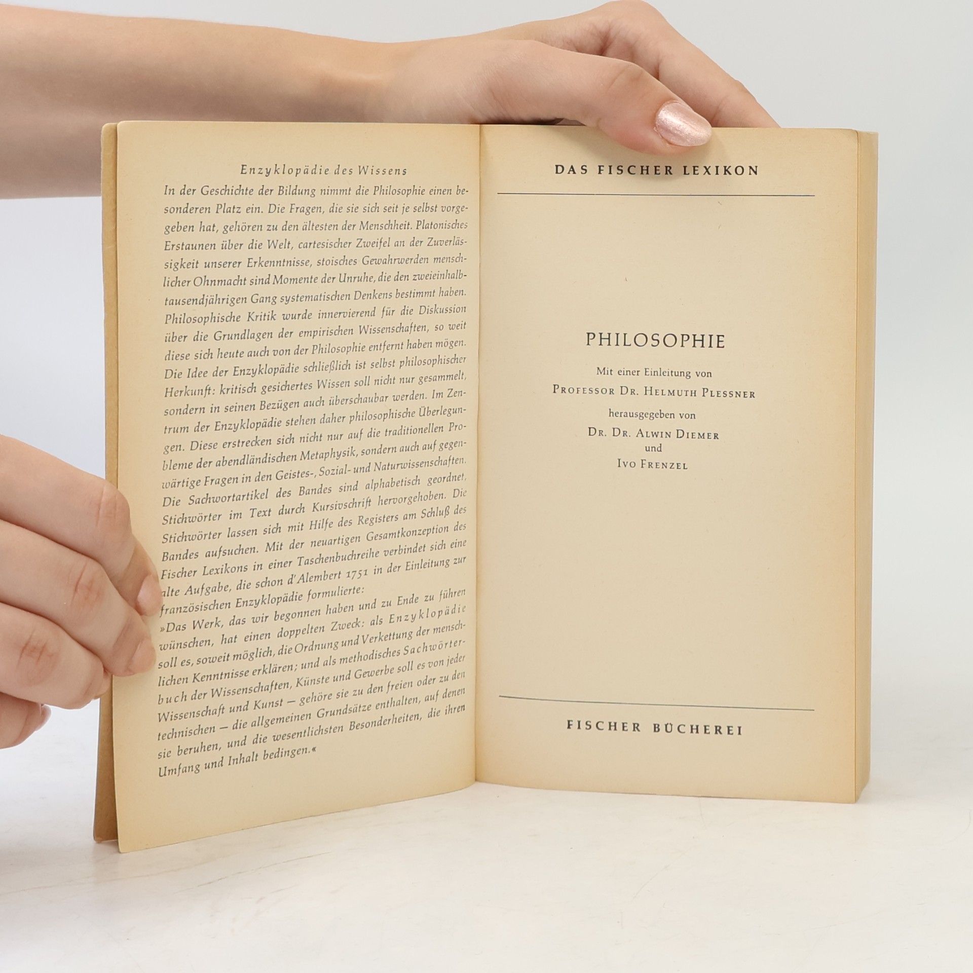 Alwin Diemer Philosophie