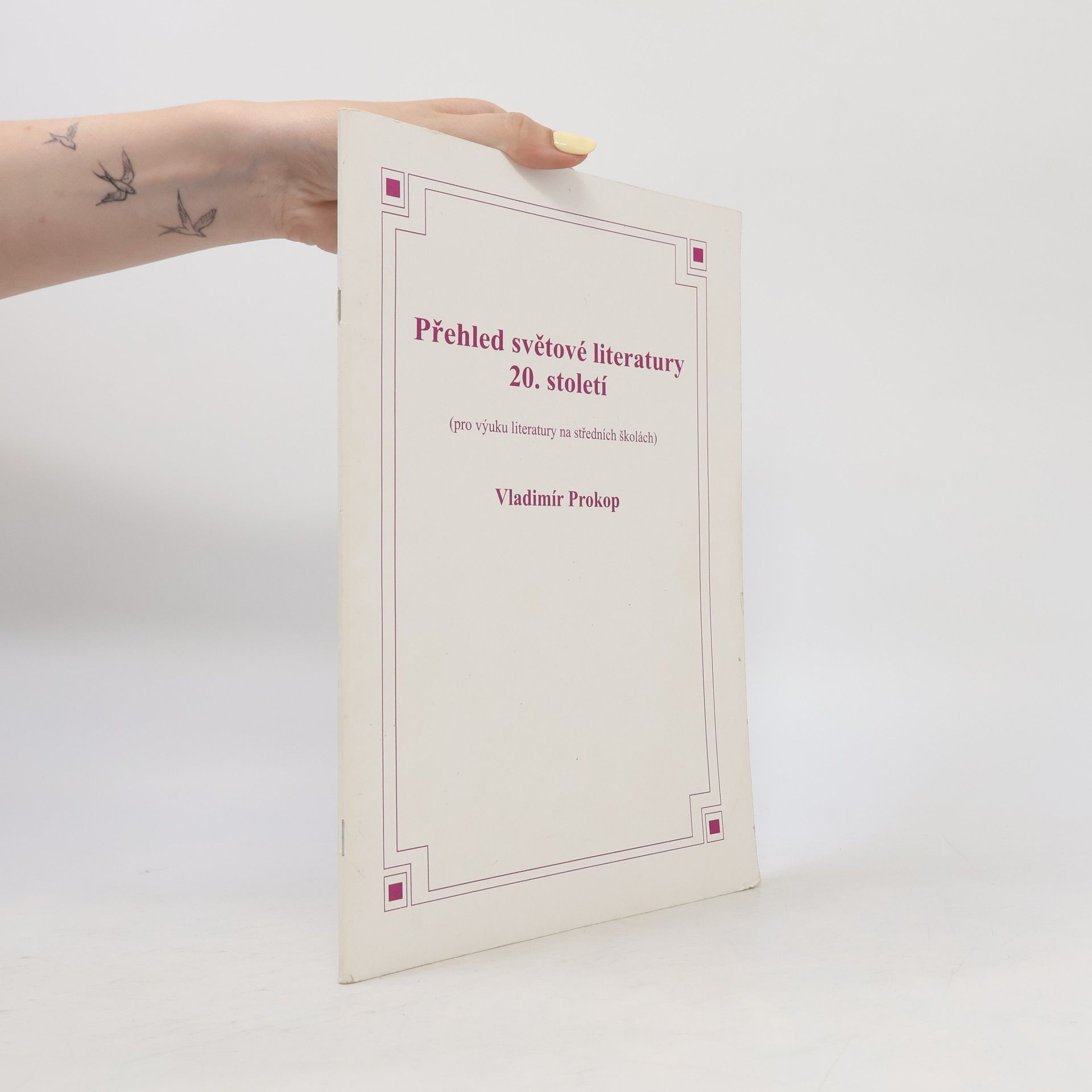 Vladimír Prokop Přehled světové literatury 20. století
