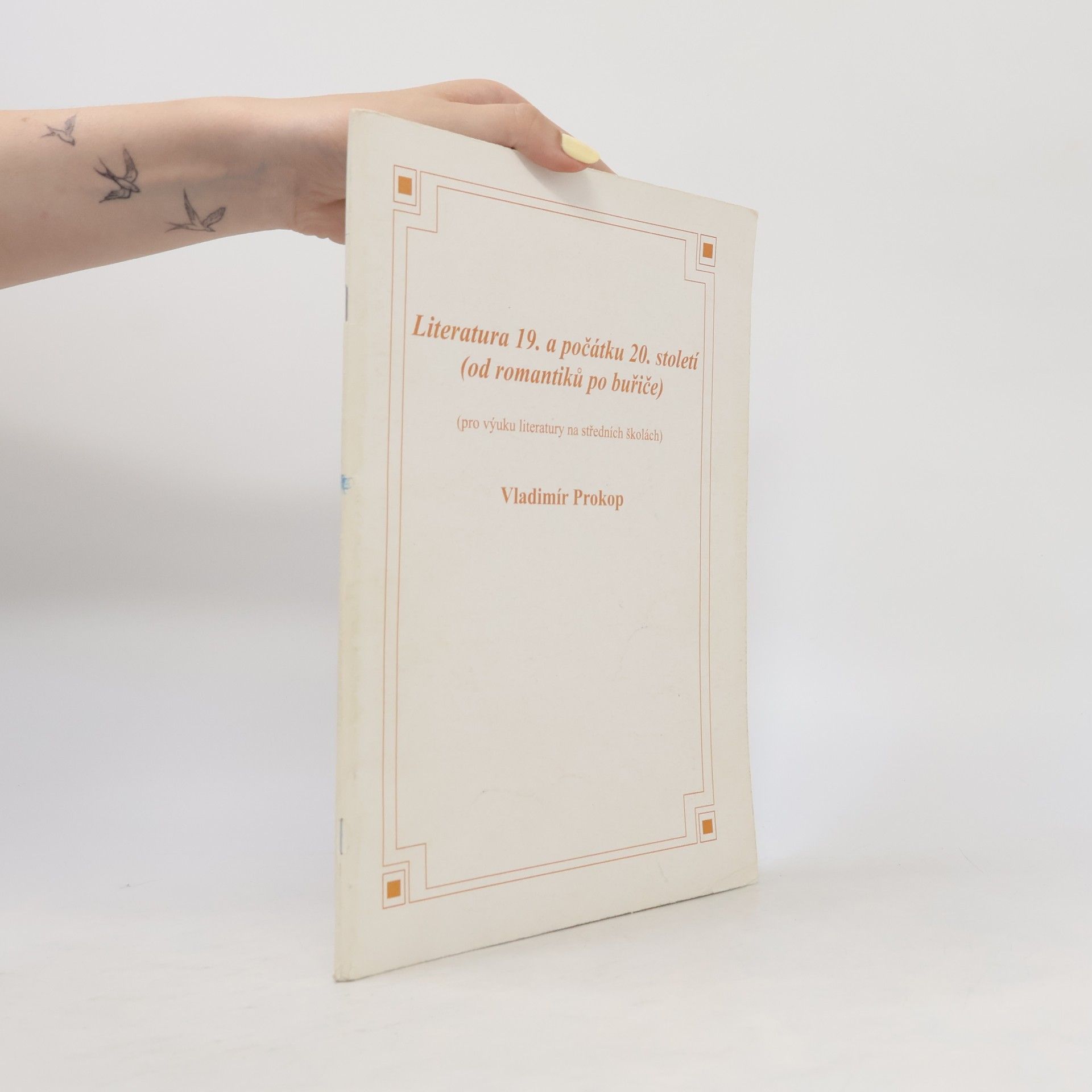 Vladimír Prokop Literatura 19. a počátku 20. století