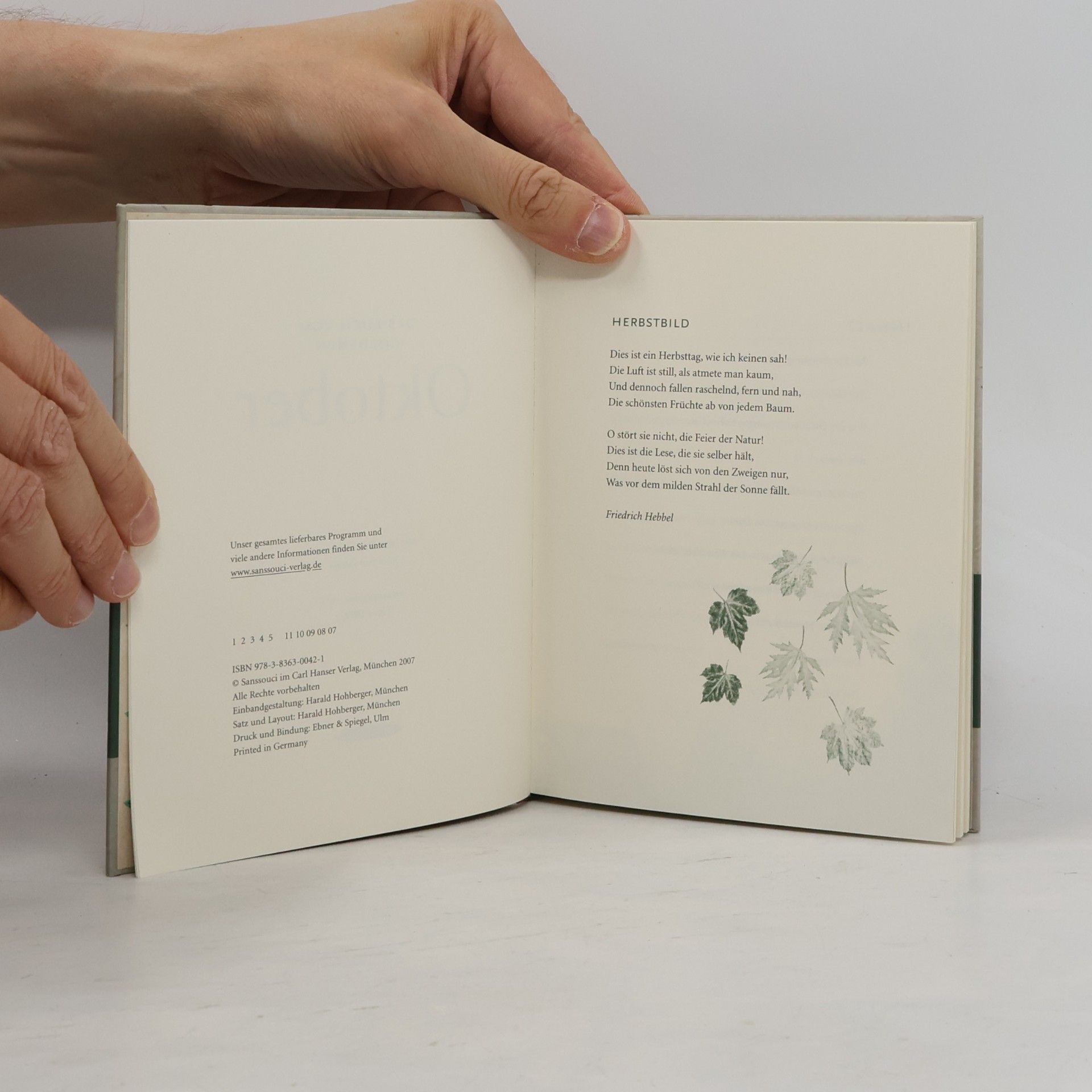 John von Düffel Das Buch vom goldenen Oktober
