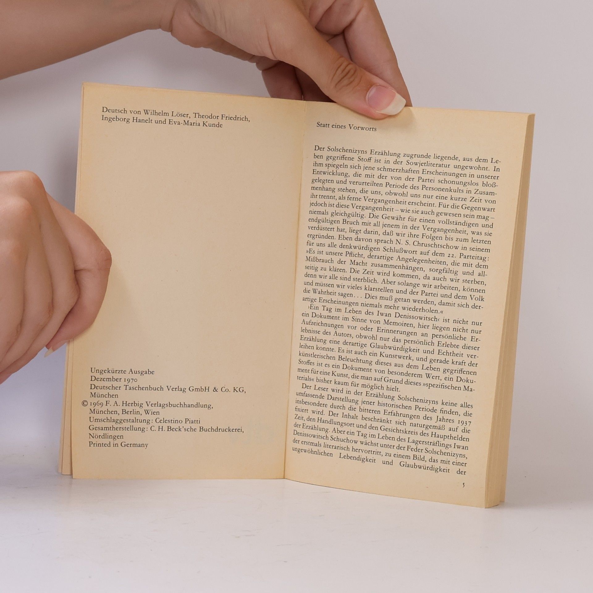 Aleksandr Solzhenitsyn Ein Tag im Leben des Iwan Denissowitsh