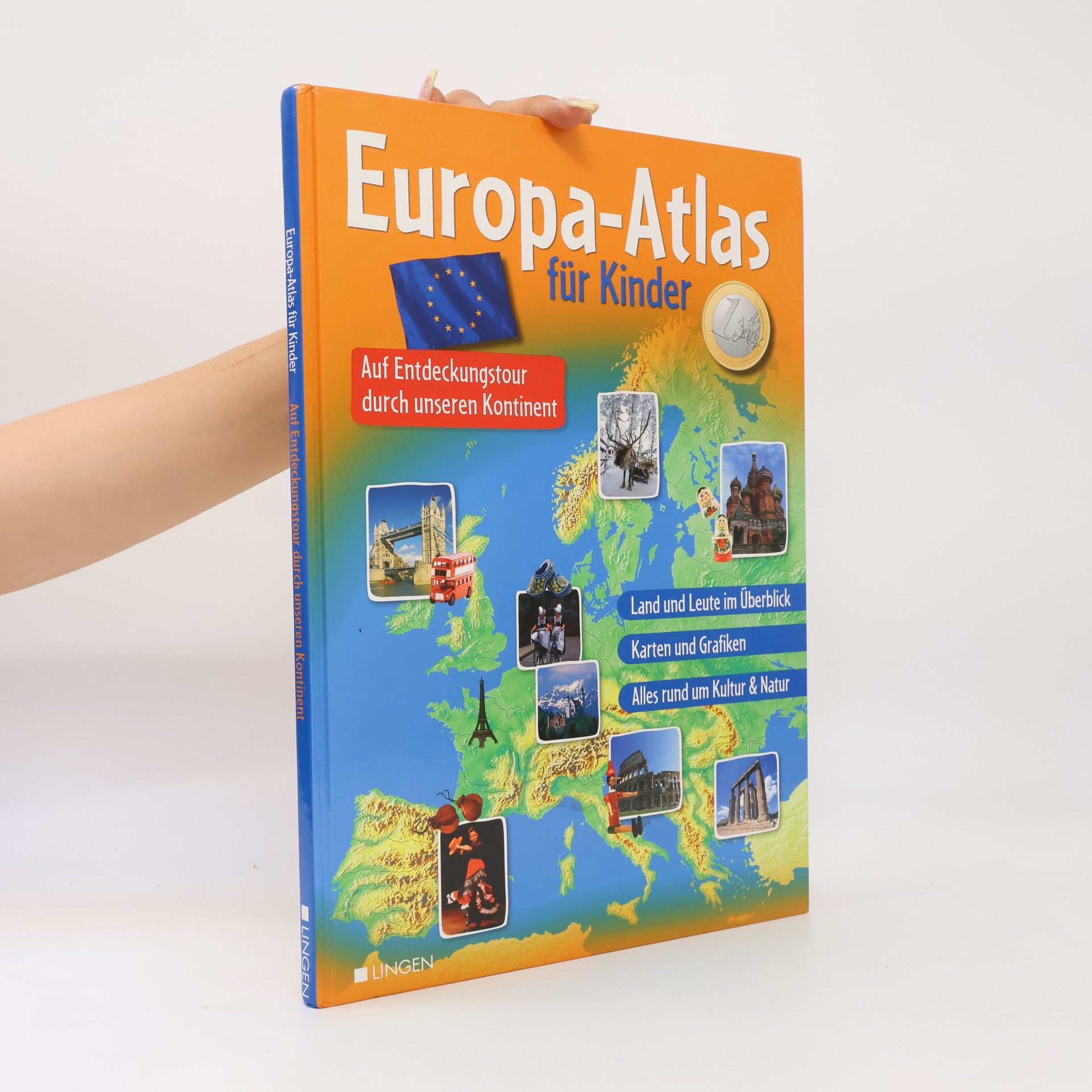 Kolektiv autorů Europa - Atlas für Kinder