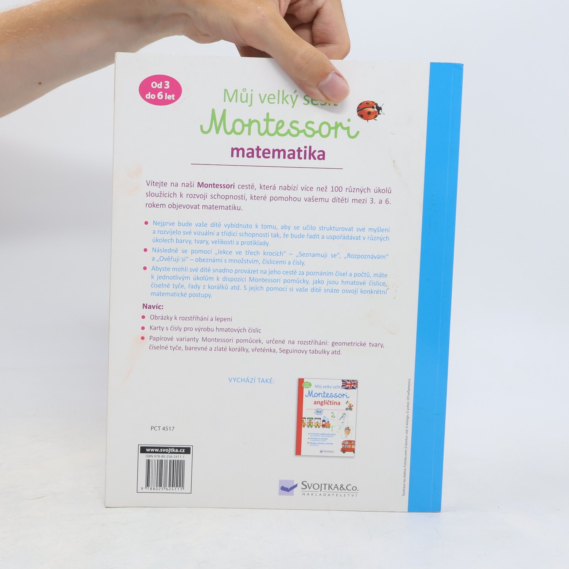Delphine Urvoy Můj velký sešit Montessori - matematika