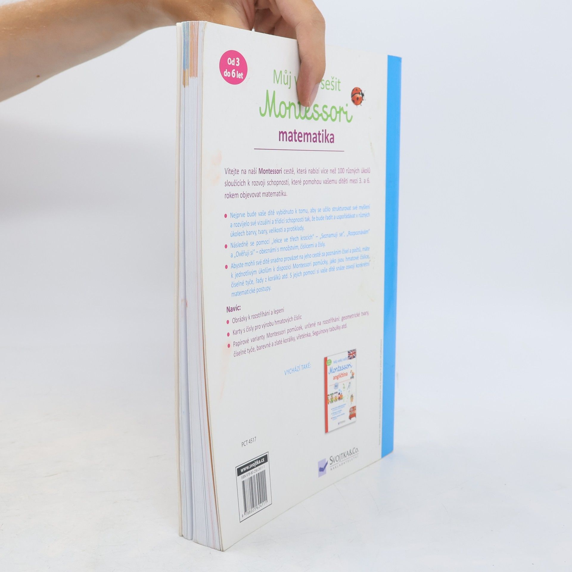 Delphine Urvoy Můj velký sešit Montessori - matematika