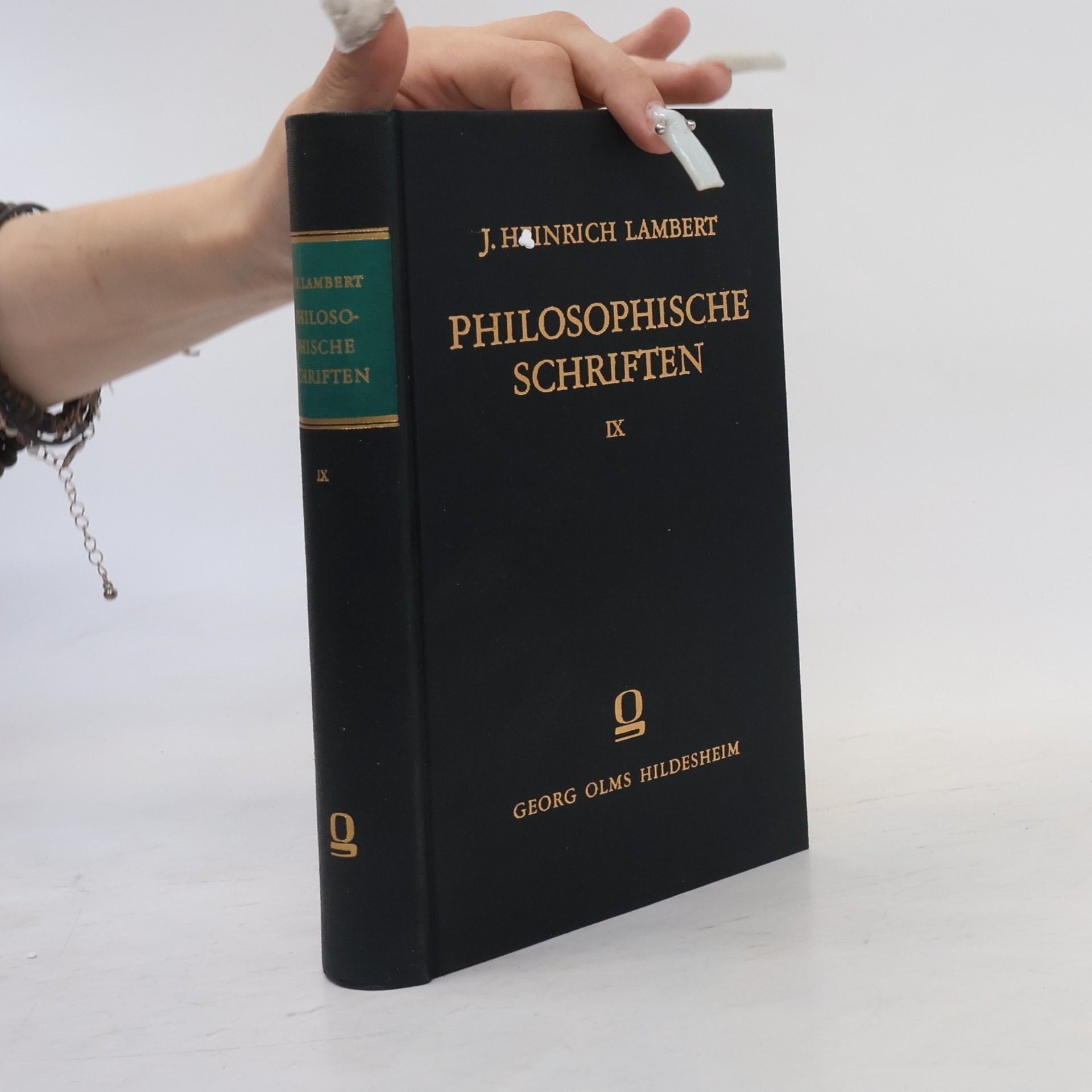 Philosophische Schriften IX.