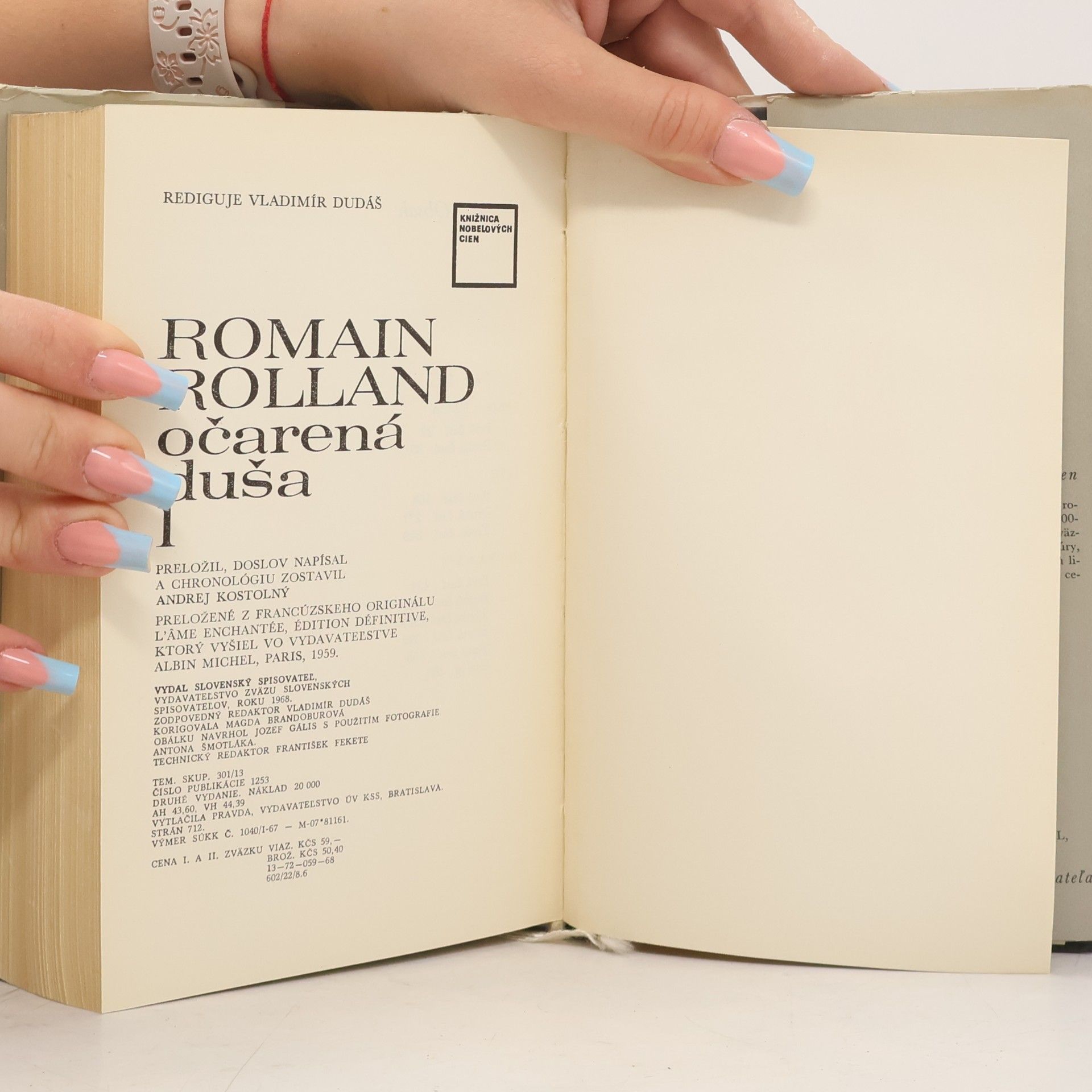 Romain Rolland Očarená duša 1