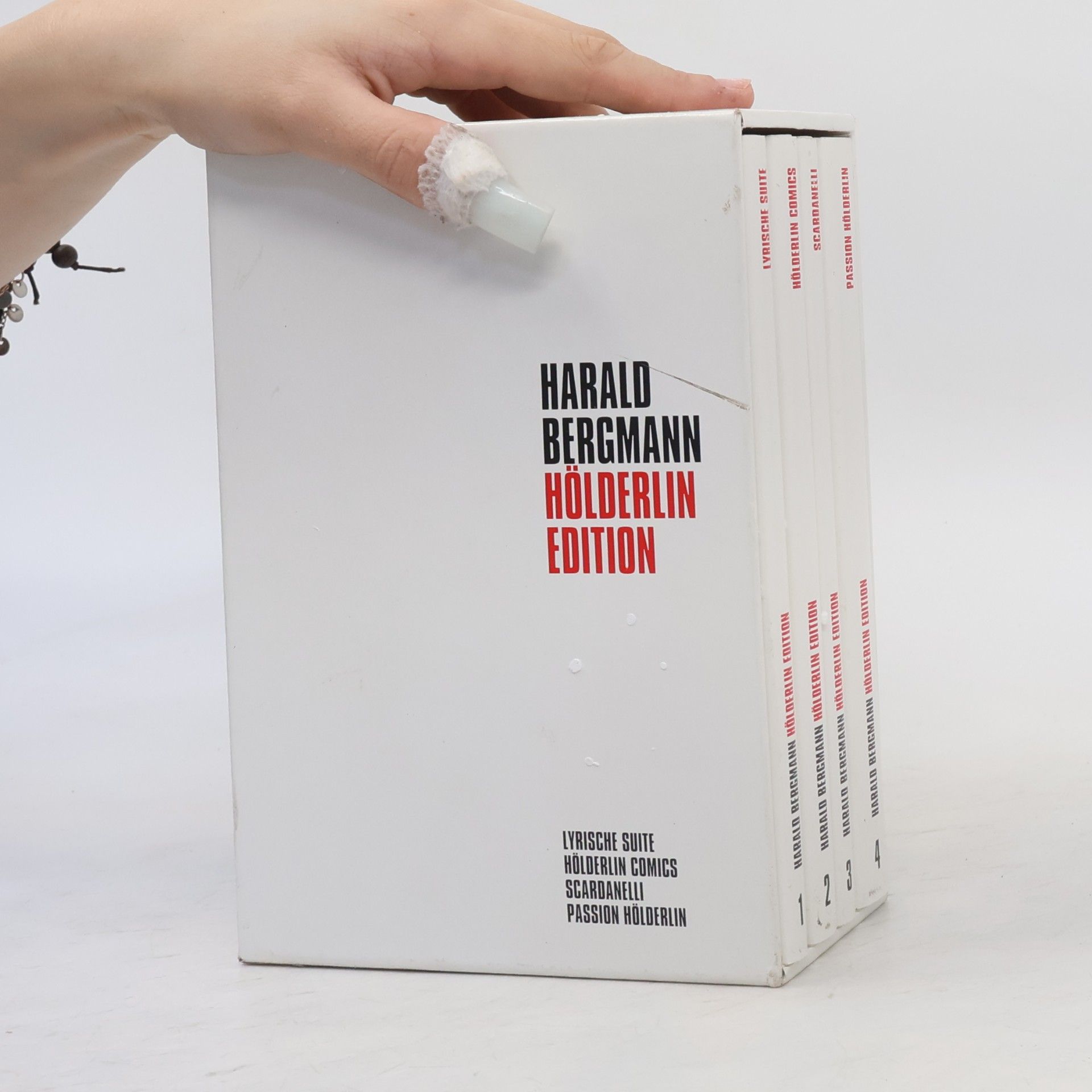 Harald Bergmann Hölderlin-Edition 1-4