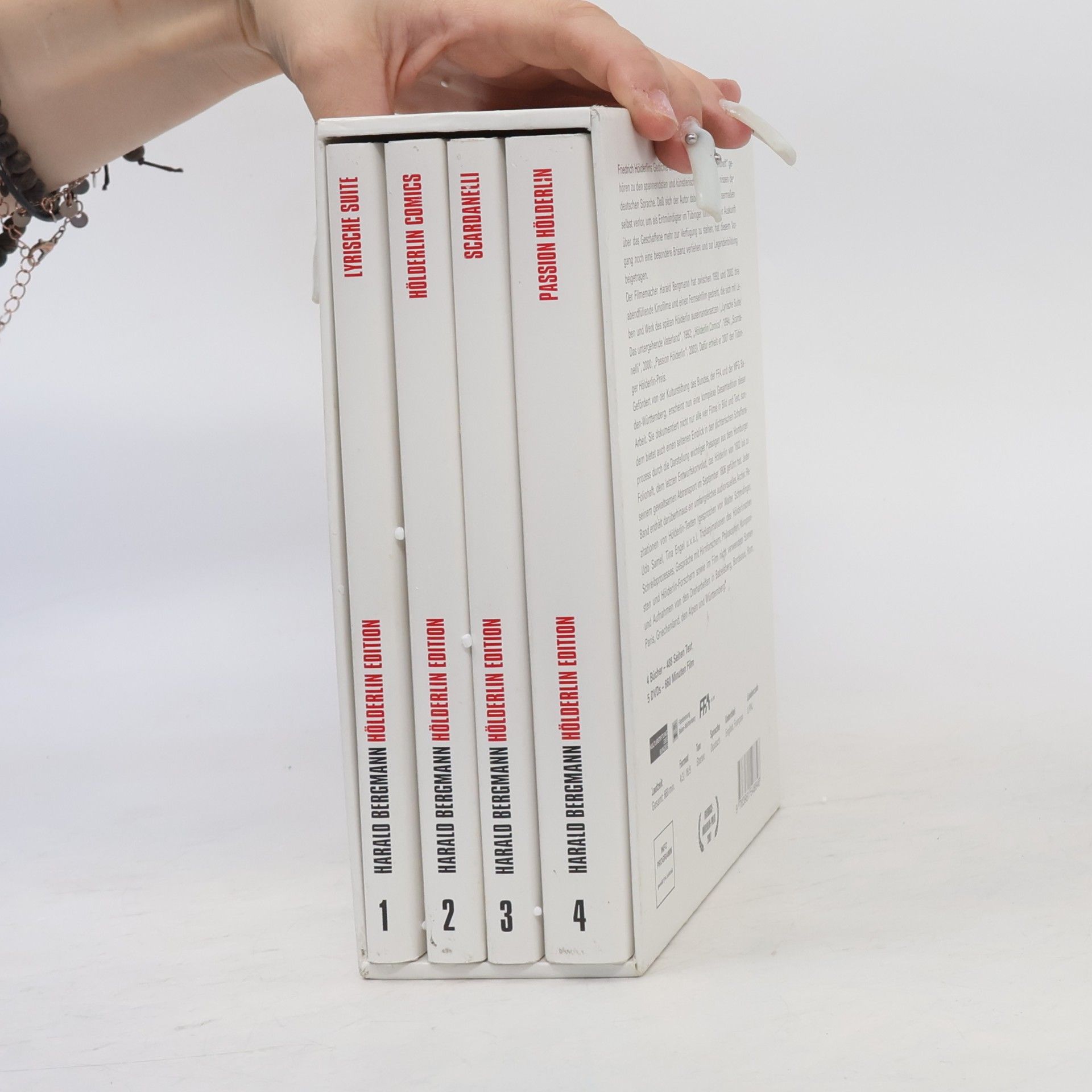 Harald Bergmann Hölderlin-Edition 1-4