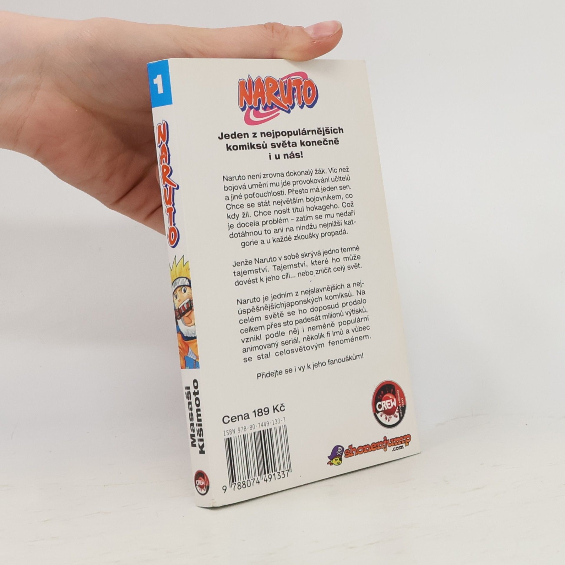 Masashi Kishimoto Naruto Uzumaki. Naruto 1. díl