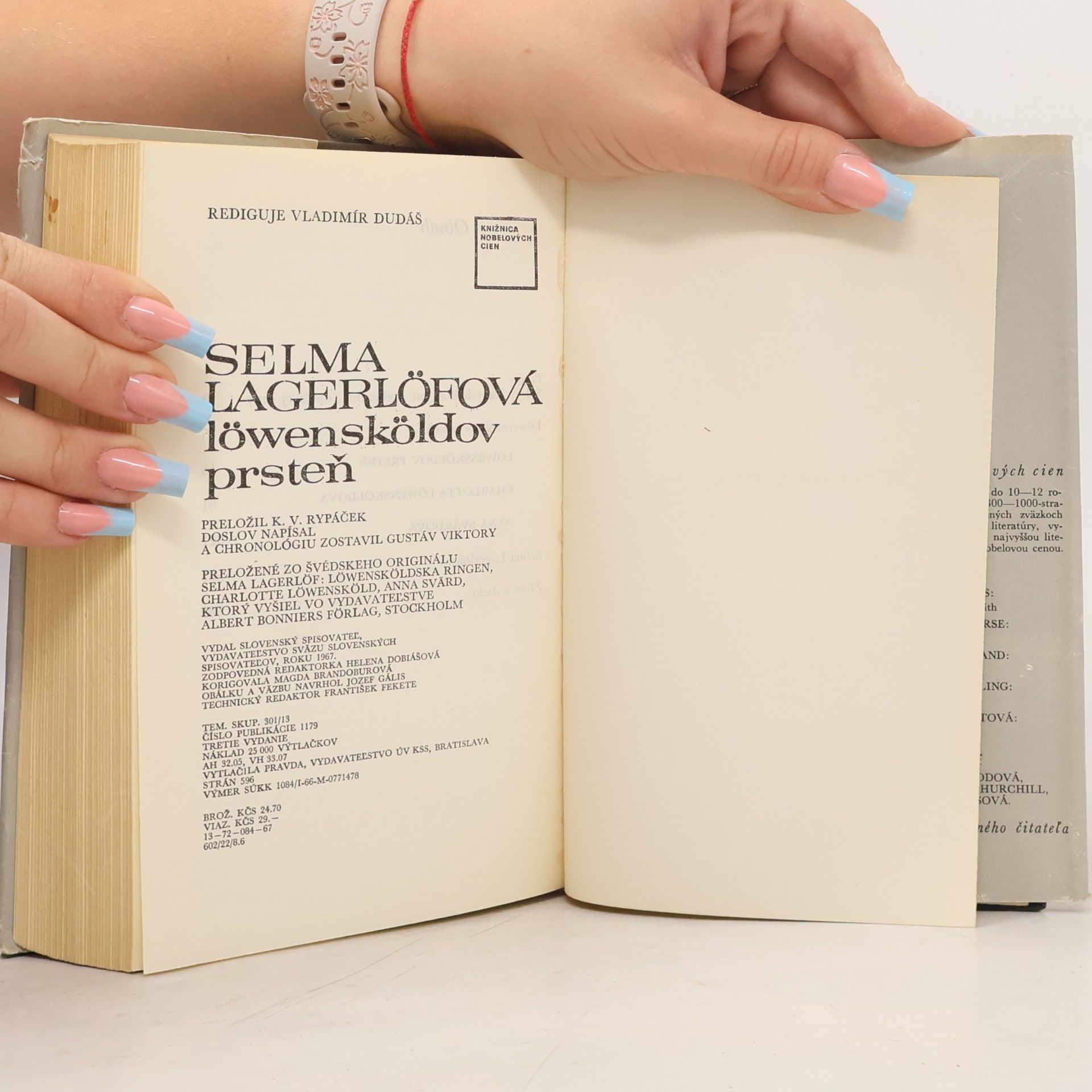 Selma Lagerlöf Löwensköldov prsteň