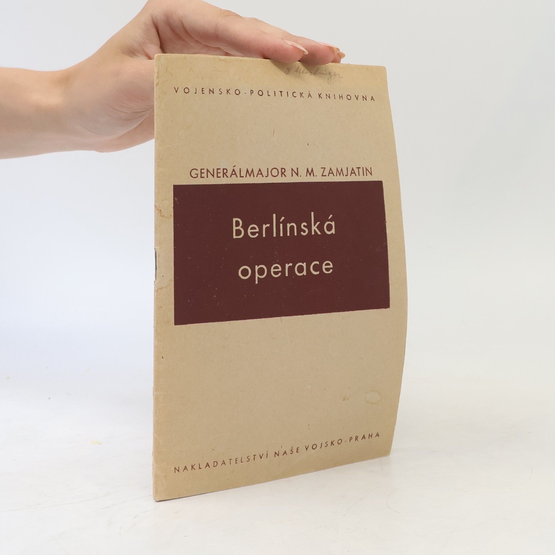 N. M. Zamjatin Berlínská operace
