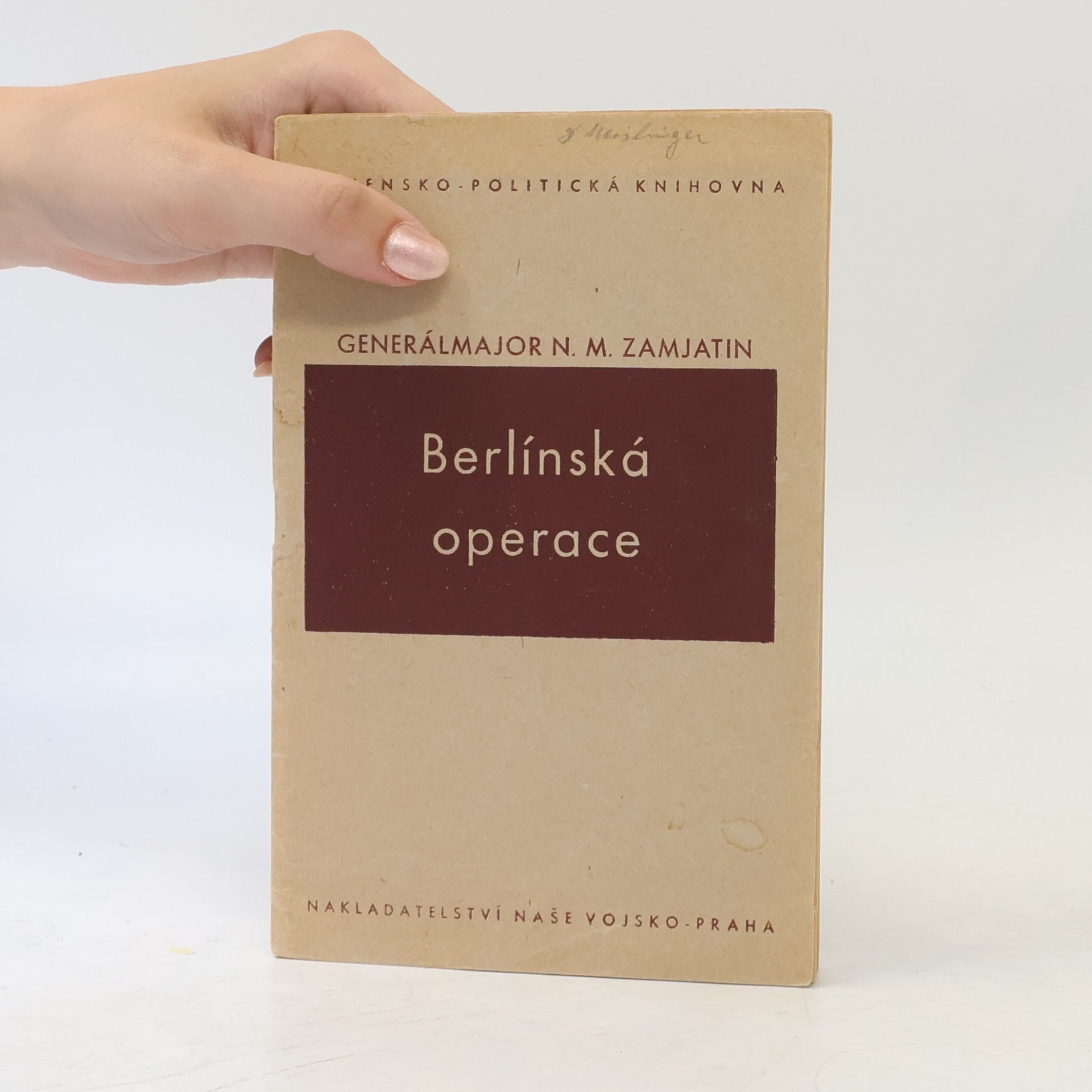 N. M. Zamjatin Berlínská operace