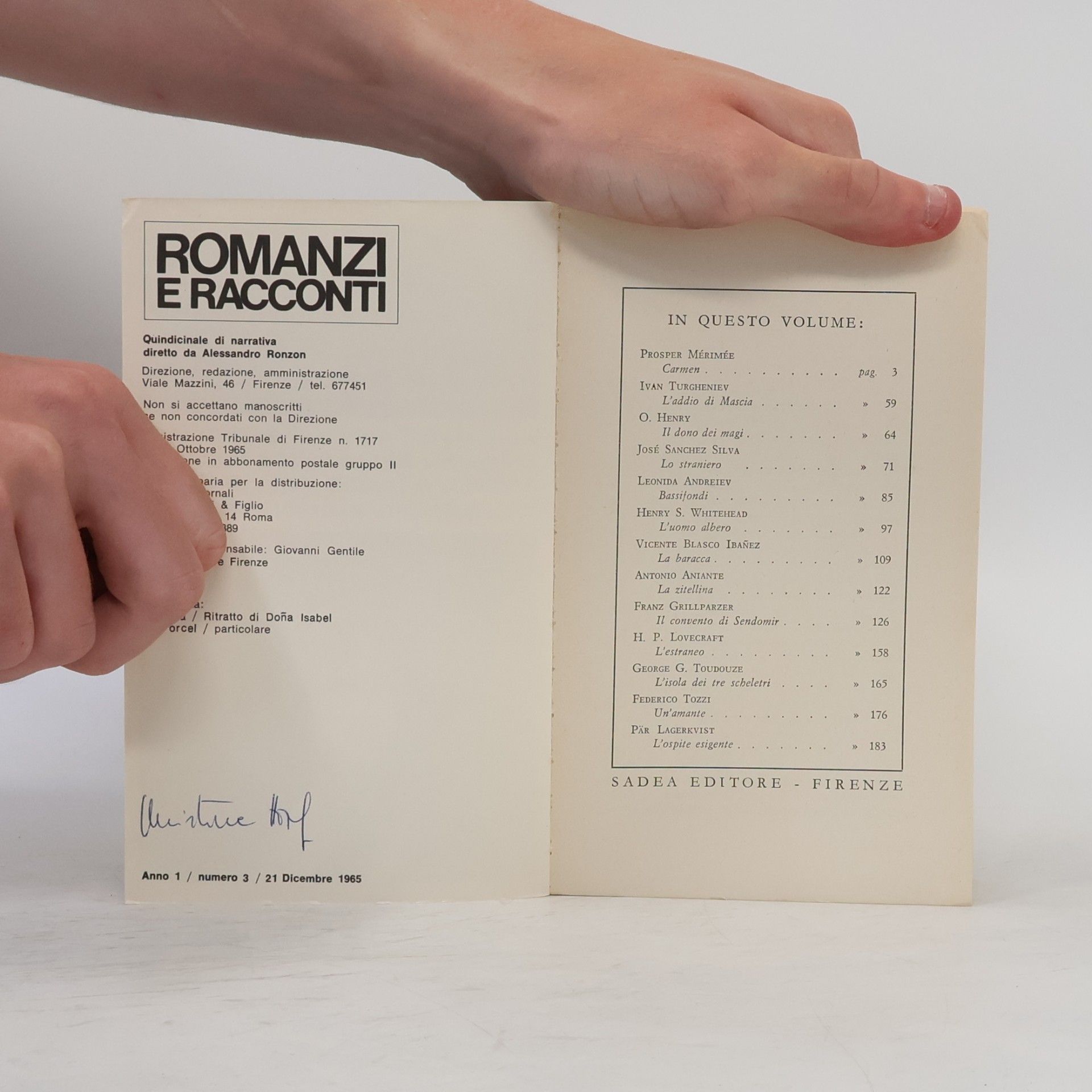 Autorenkollektiv Romanzi e racconti 3