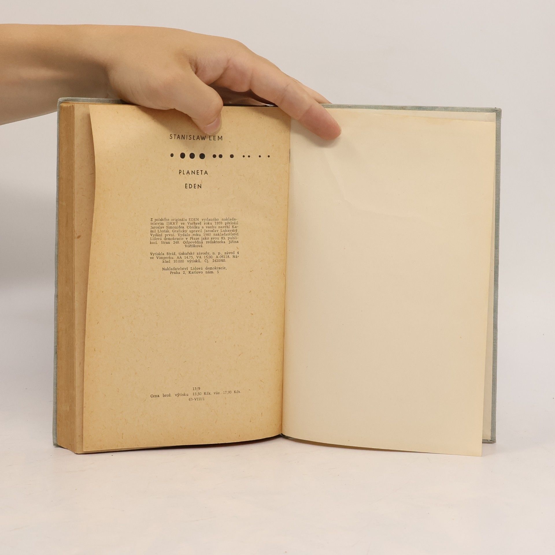 Stanisław Lem Planeta Eden