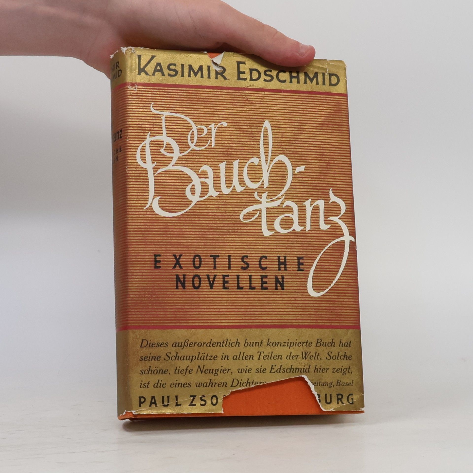Kasimir Edschmid Der Bauchtanz