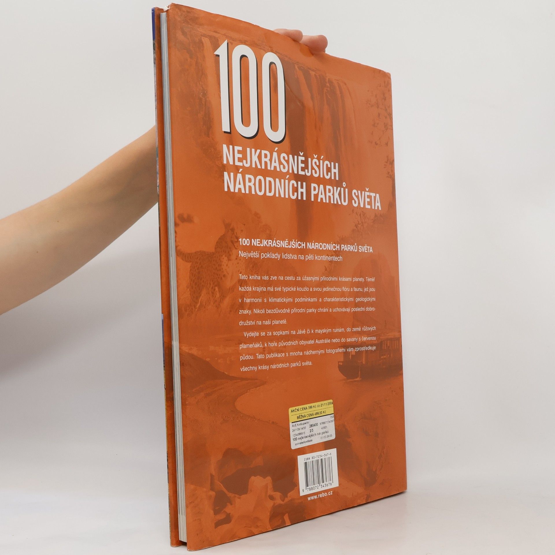 Hanns Joachim Neubert 100 nejkrásnějších národních parků světa : cesta pěti kontinenty