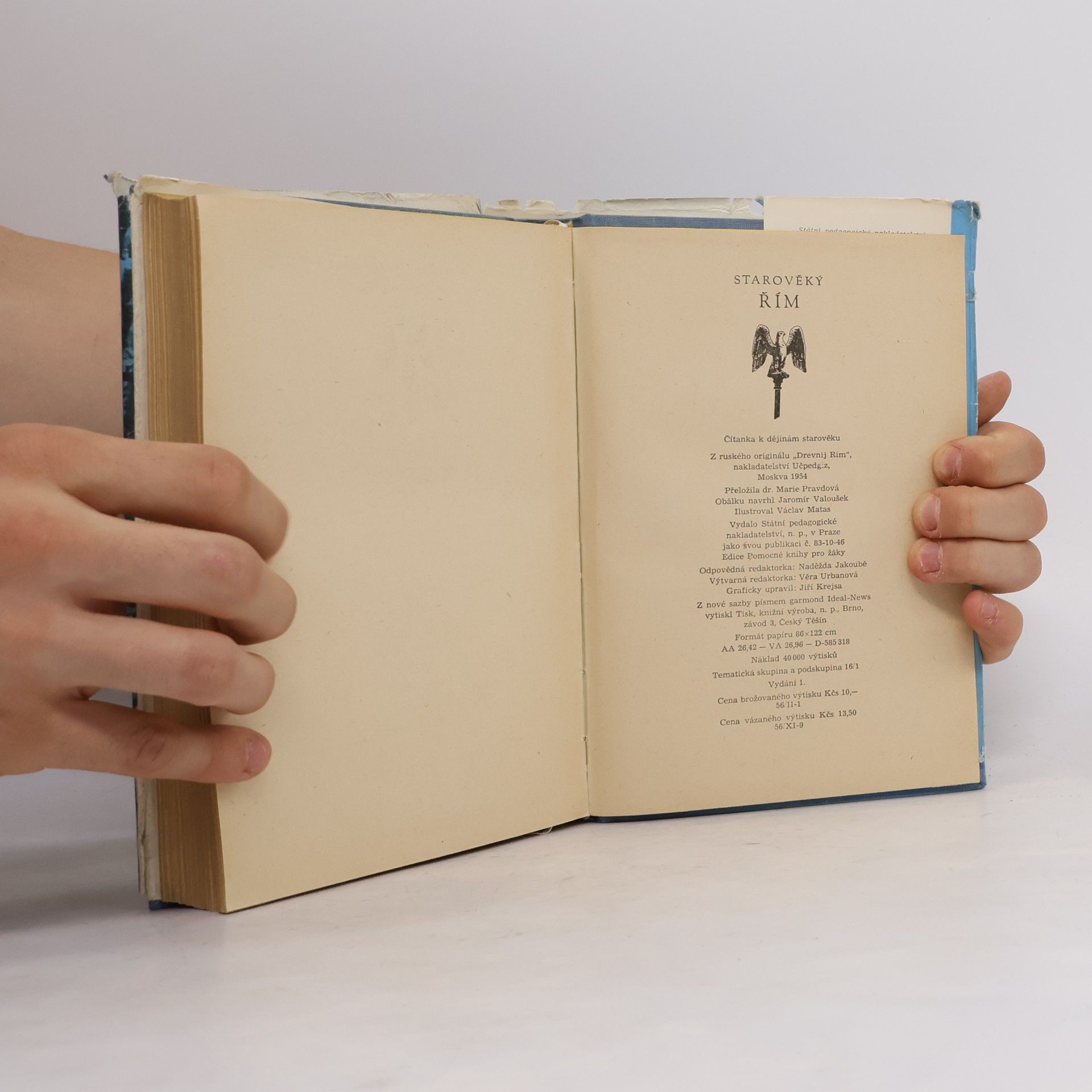 Various authors Starověký Řím: Čítanka k dějinám starověku