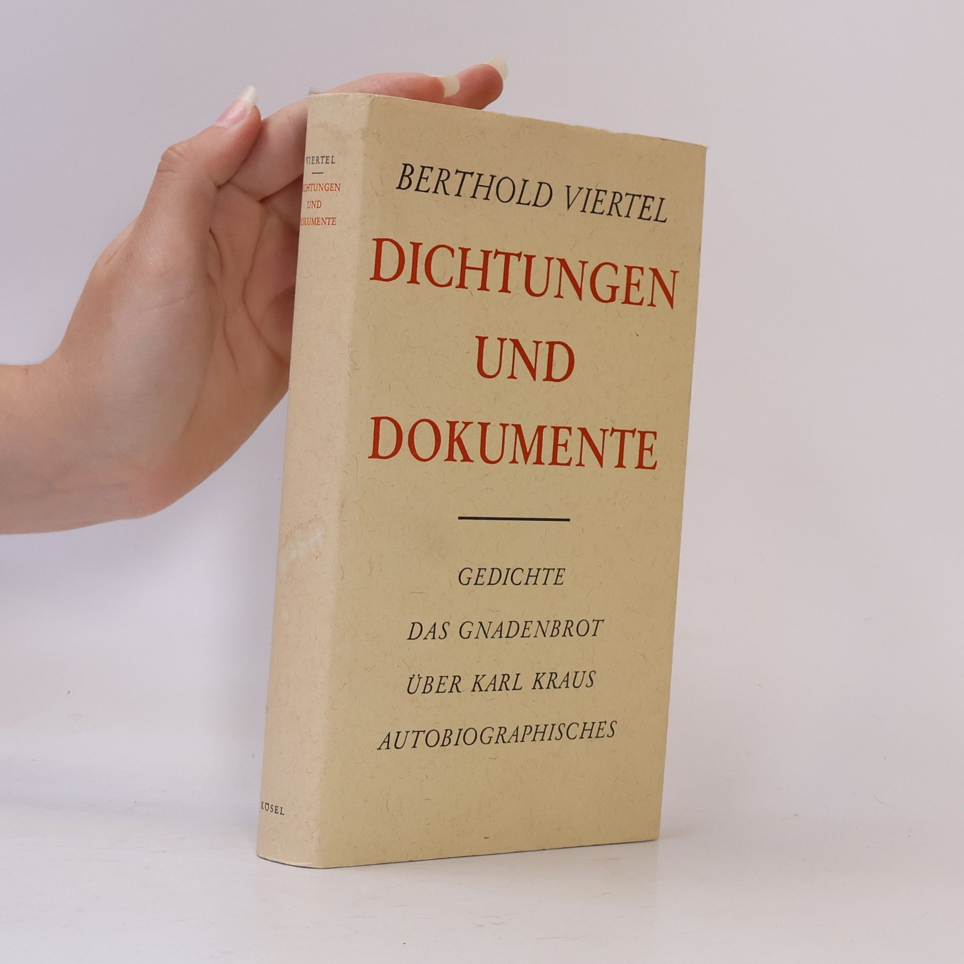 Dichtungen und Dokumente