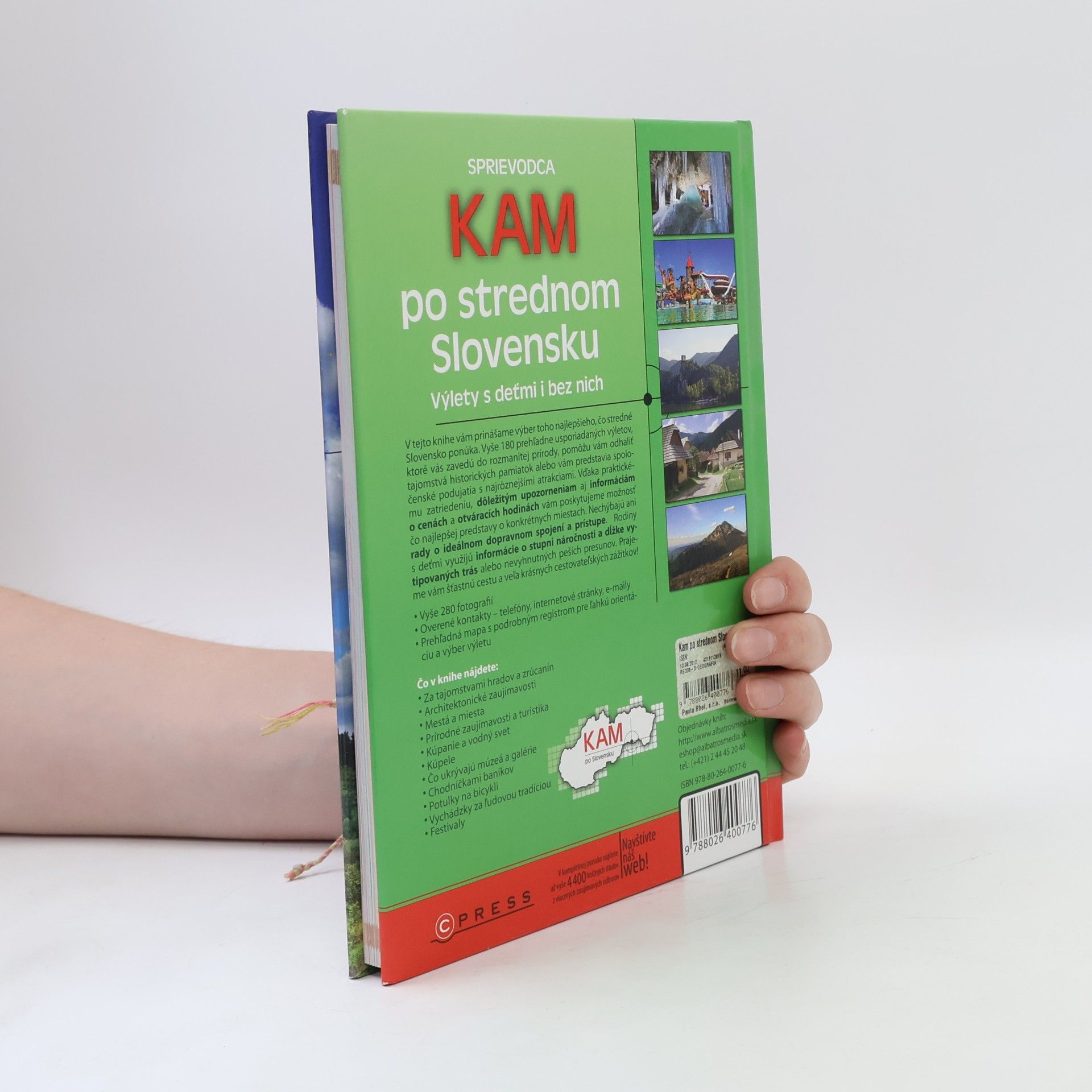 Andrea Podzimková Kam po strednom Slovensku : výlety s deťmi i bez nich : sprievodca
