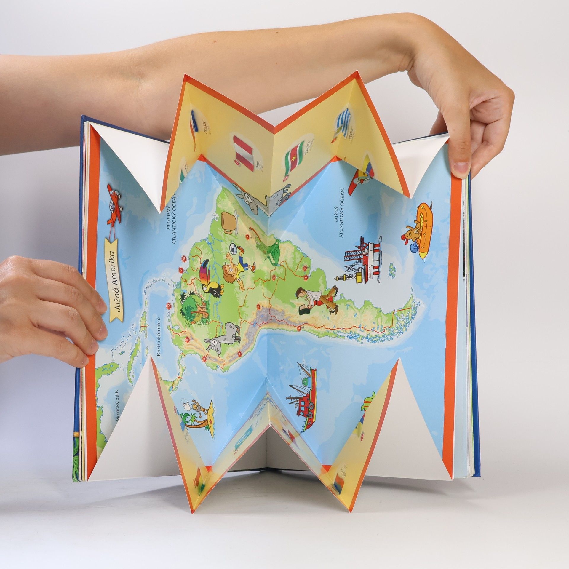 Kolektiv autorů Rozkladací atlas sveta