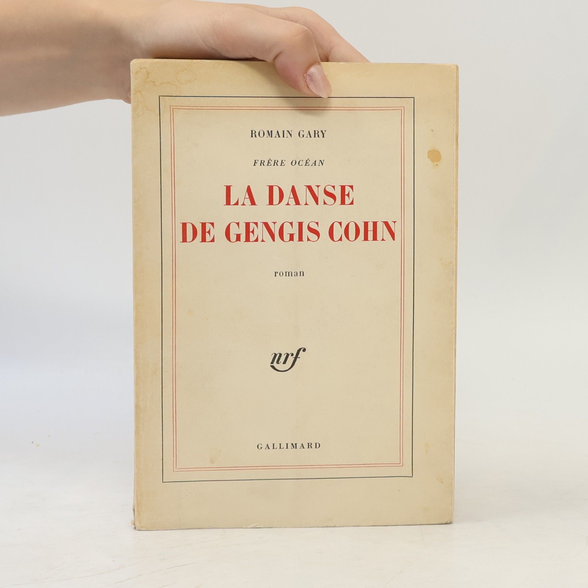 Romain Gary La danse de Gengis Cohn