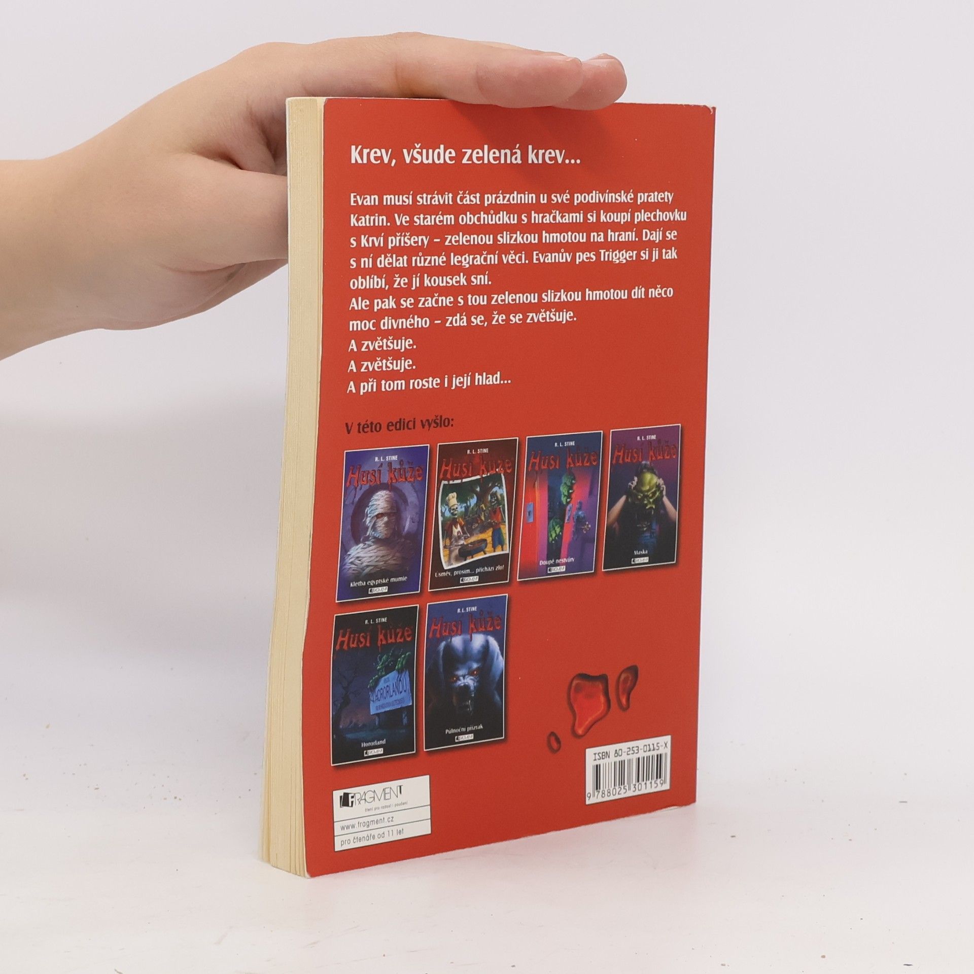 R. L. Stine Husí kůže. Krev příšery