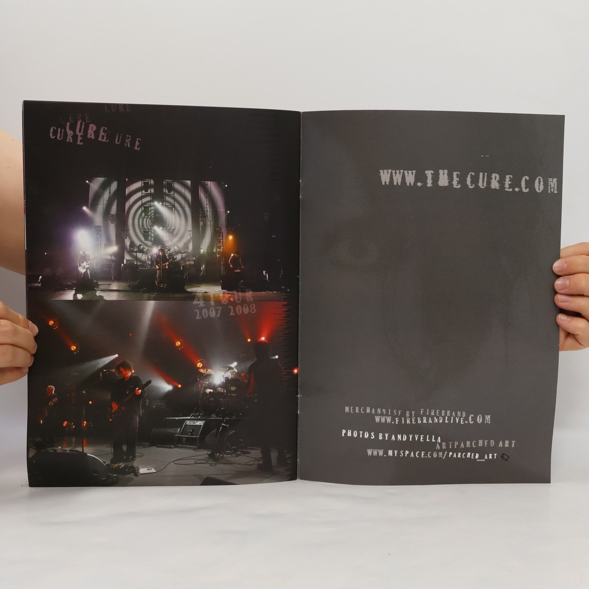 Autorenkollektiv The Cure 4Tour 2008. Official Tour Programm