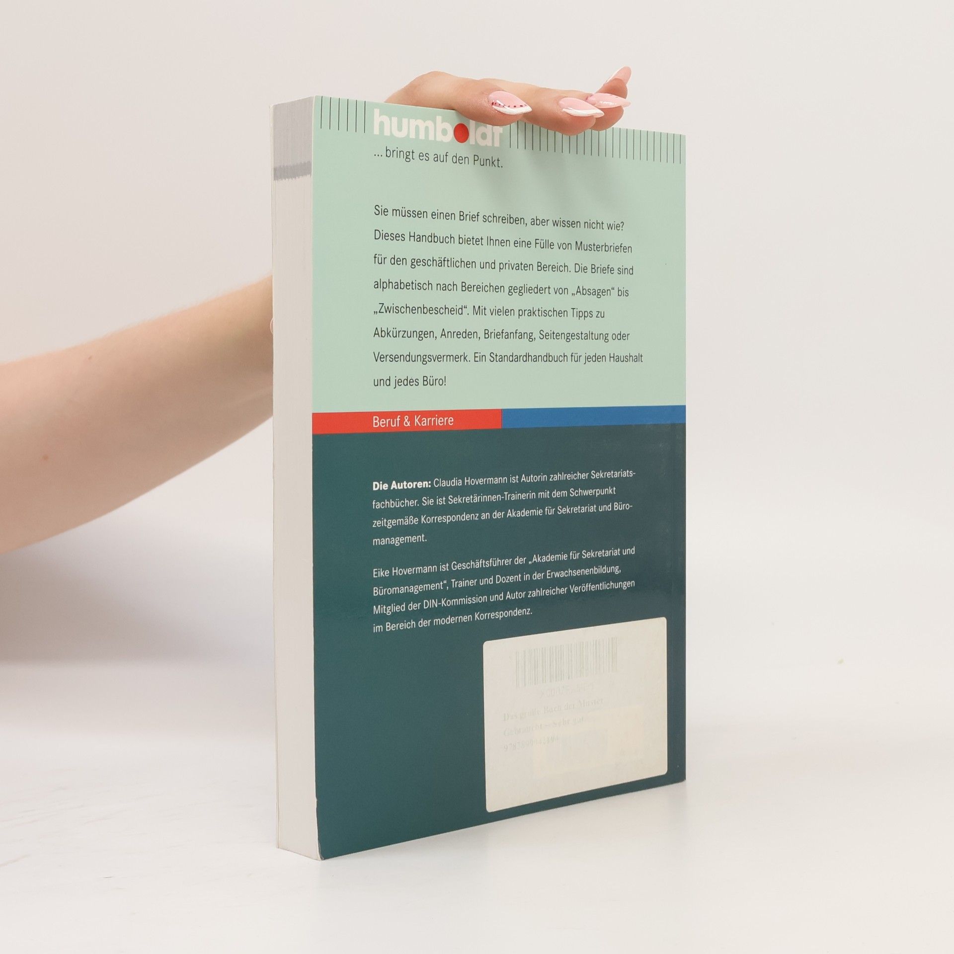 Claudia Hovermann Das große Buch der Musterbriefe
