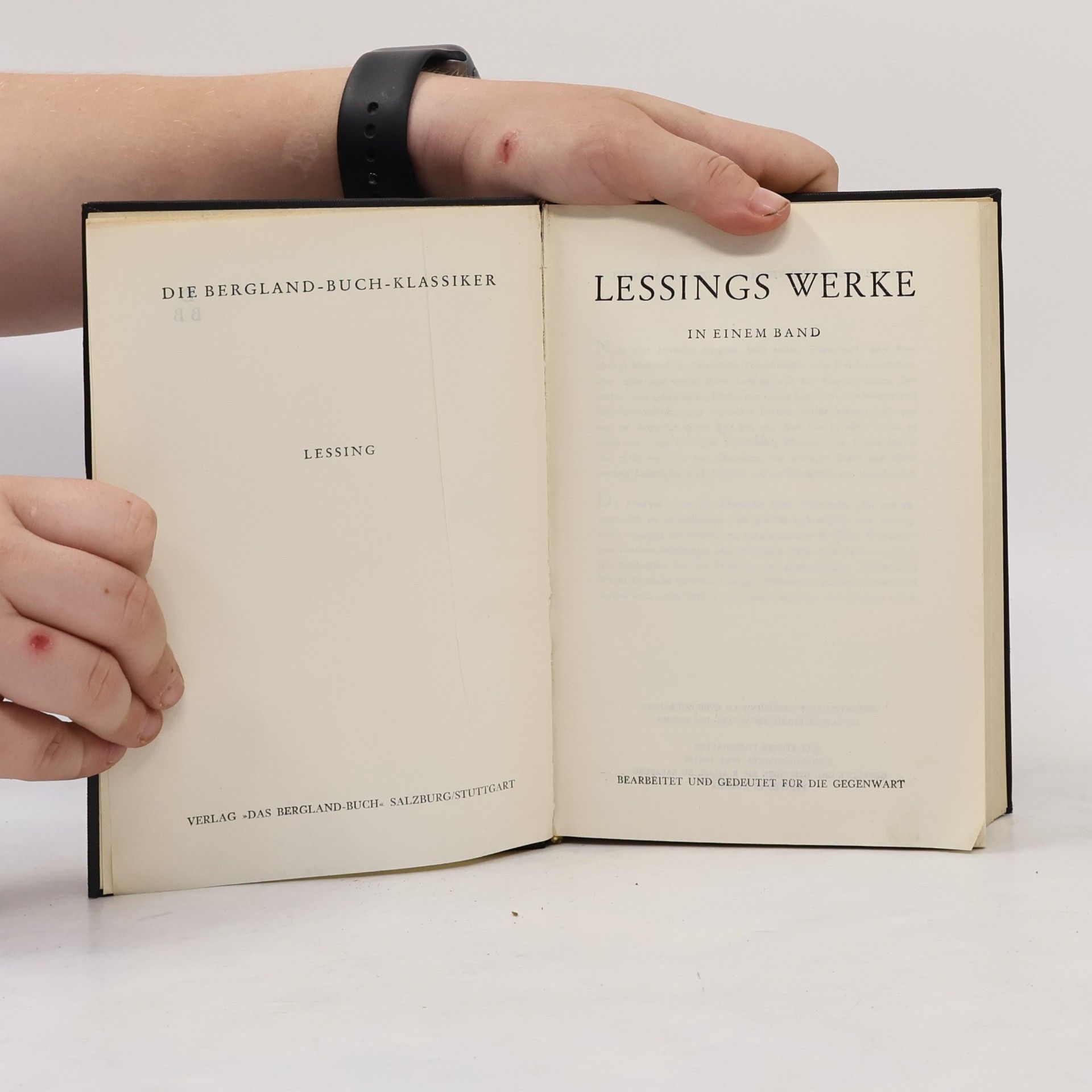 Gotthold Ephraim Lessing Lessings Werke