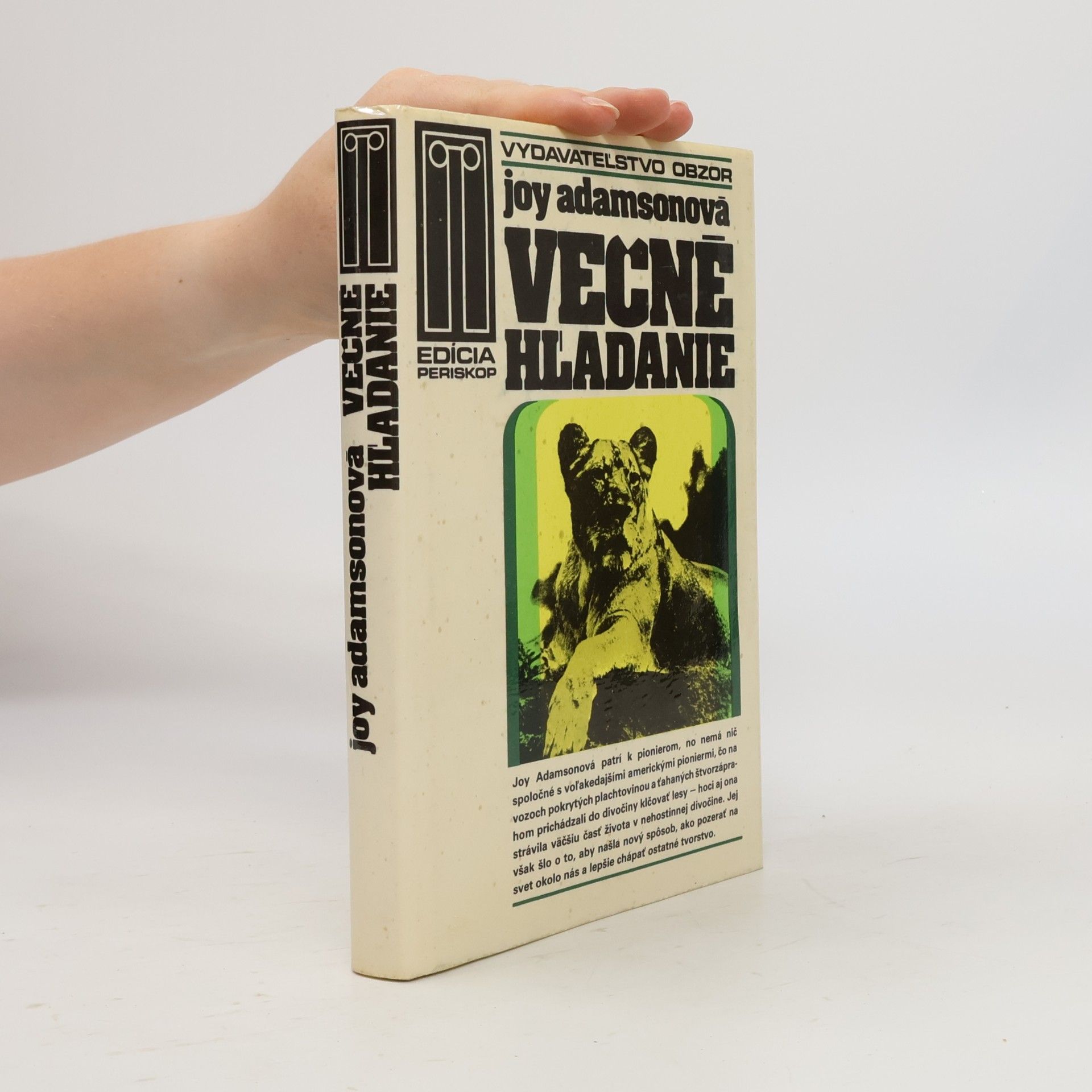 Joy Adamson Večné hľadanie