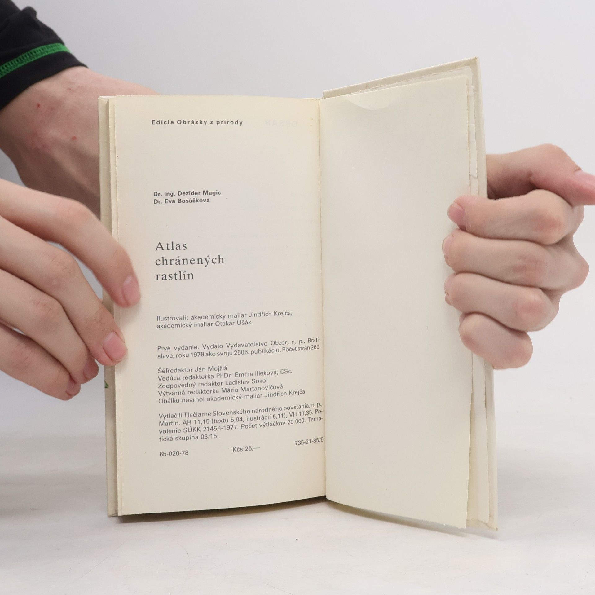 Dezider Magic Atlas chránených rastlín. Obrázková kvetena Slovenska