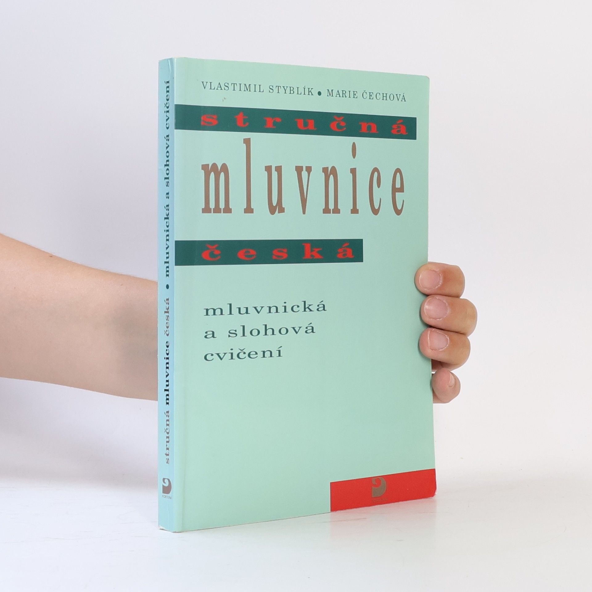Vlastimil Styblík Stručná mluvnice česká : mluvnická a slohová cvičení