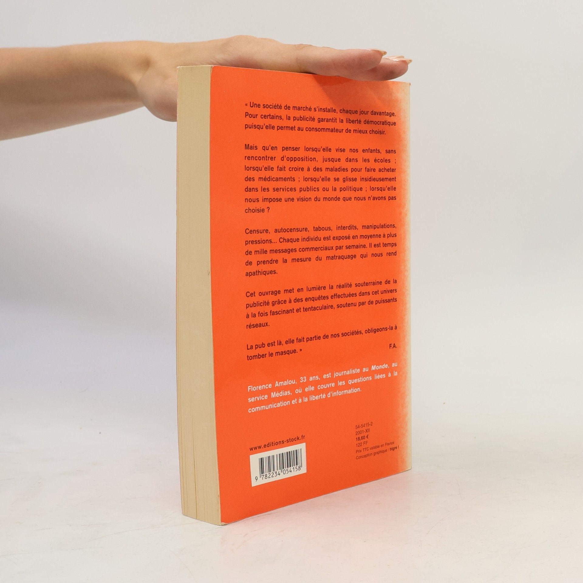 Florence Amalou Le livre noir de la pub