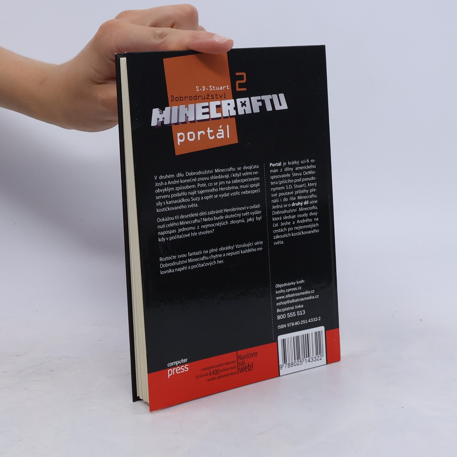 S. D. Stuart Dobrodružství Minecraftu 2. Portál