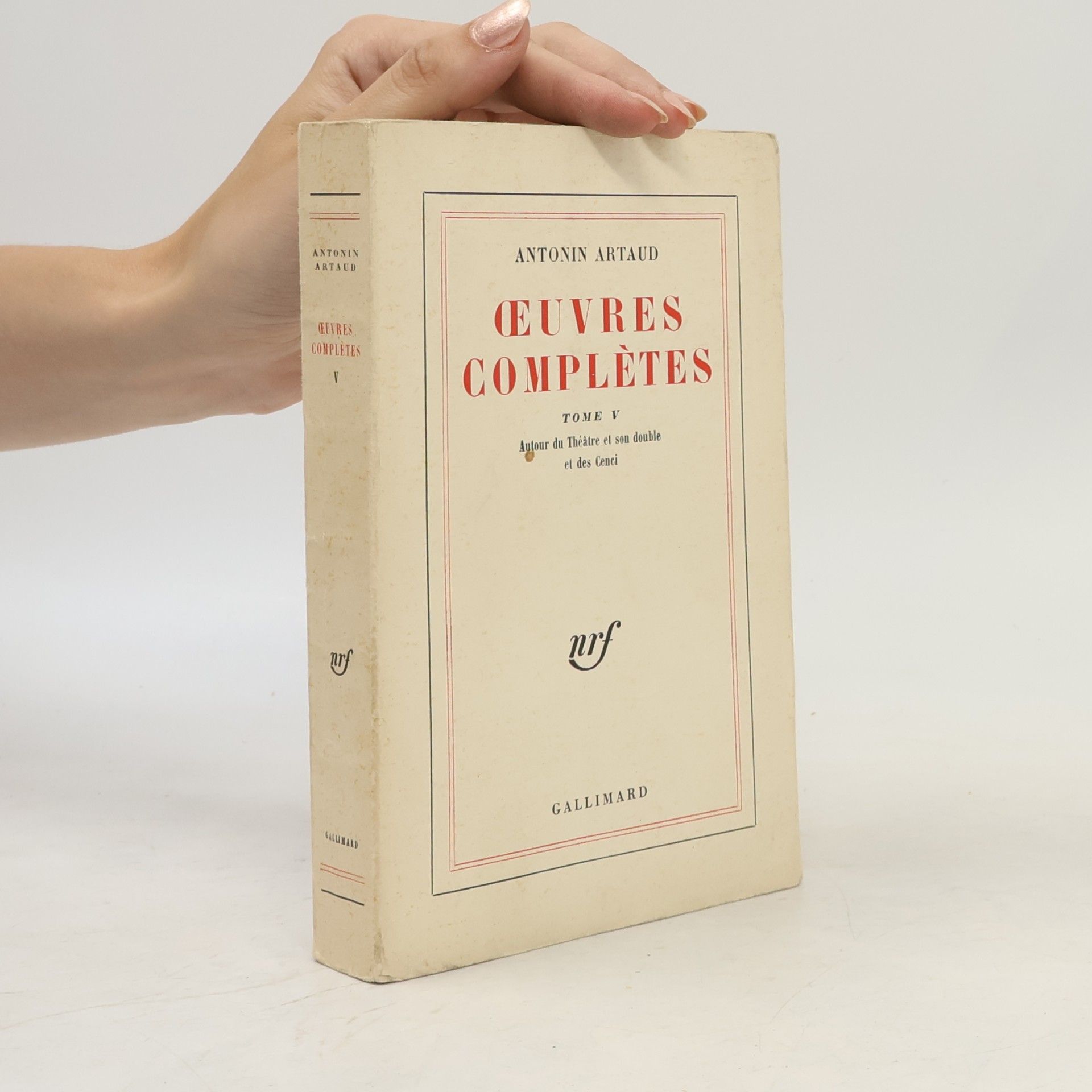 Œuvres complètes V.