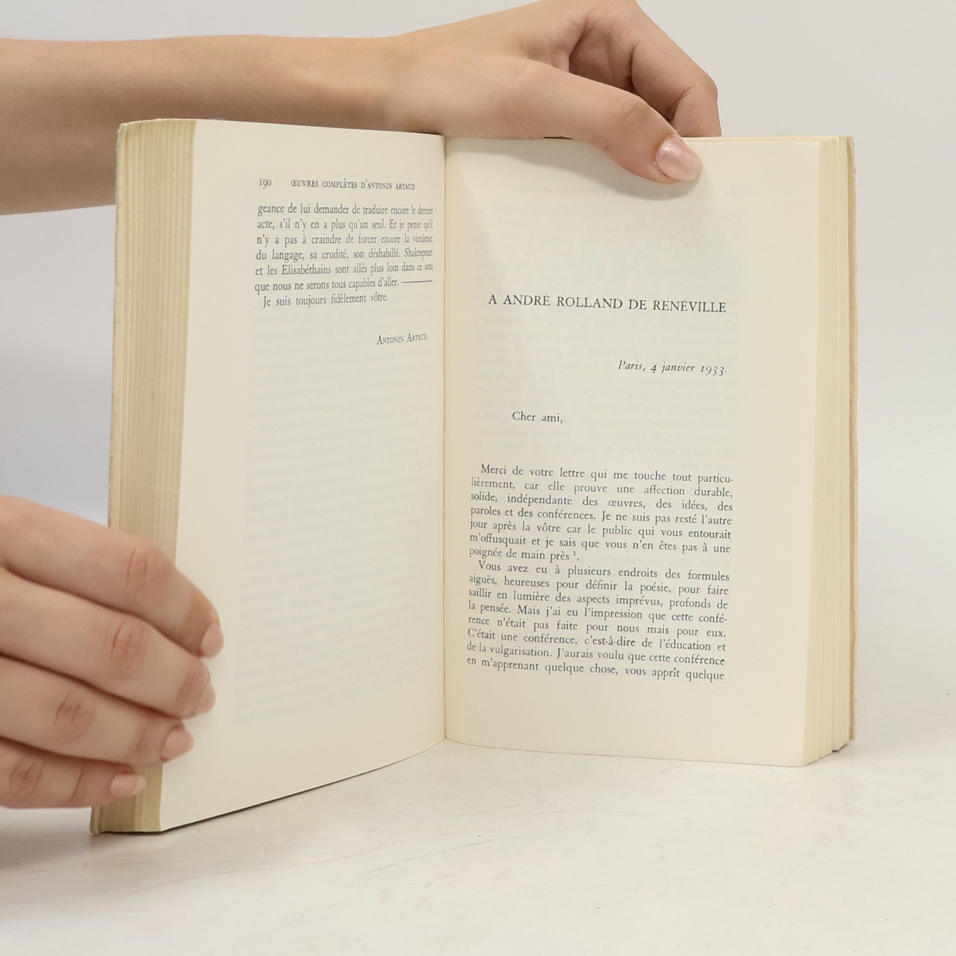 Antonin Artaud Œuvres complètes V.